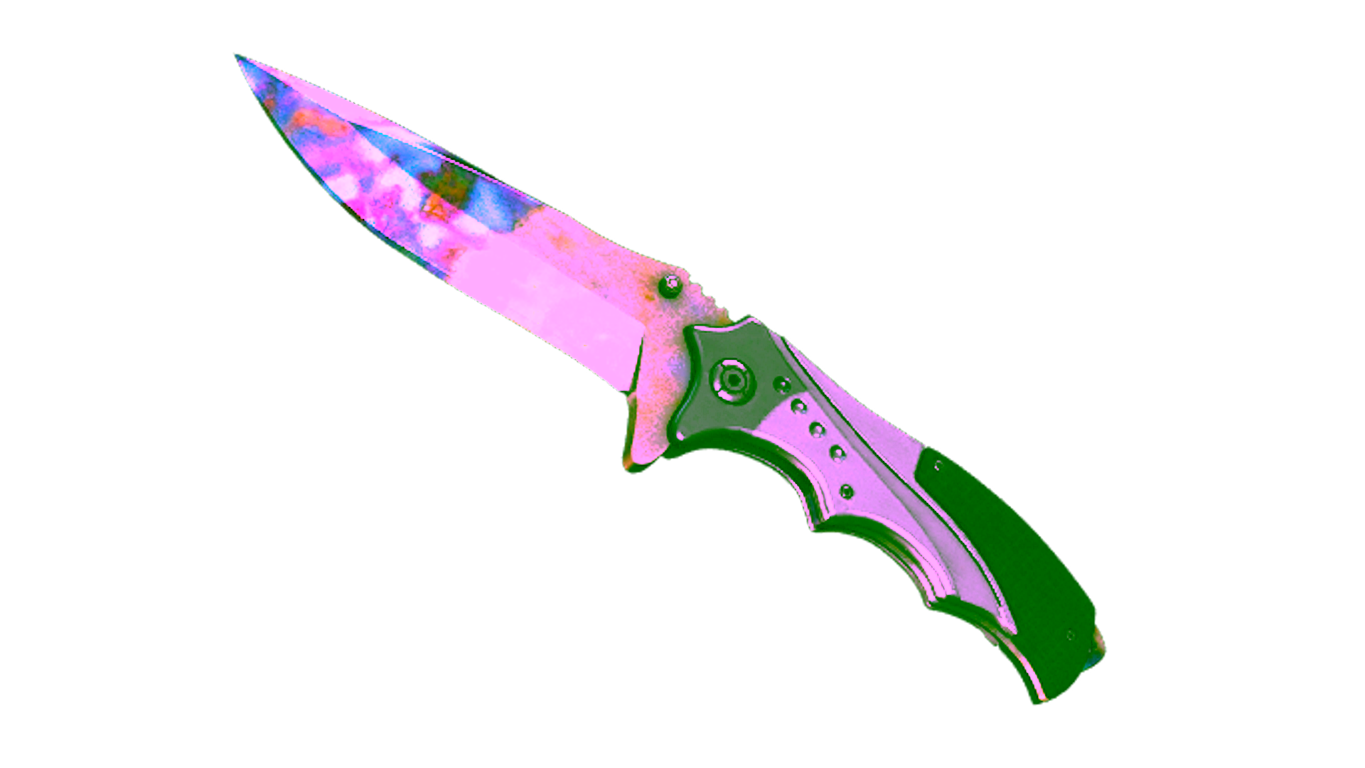 Display for ★ StatTrak™ Nomad Knife | Case Hardened (Well-Worn)