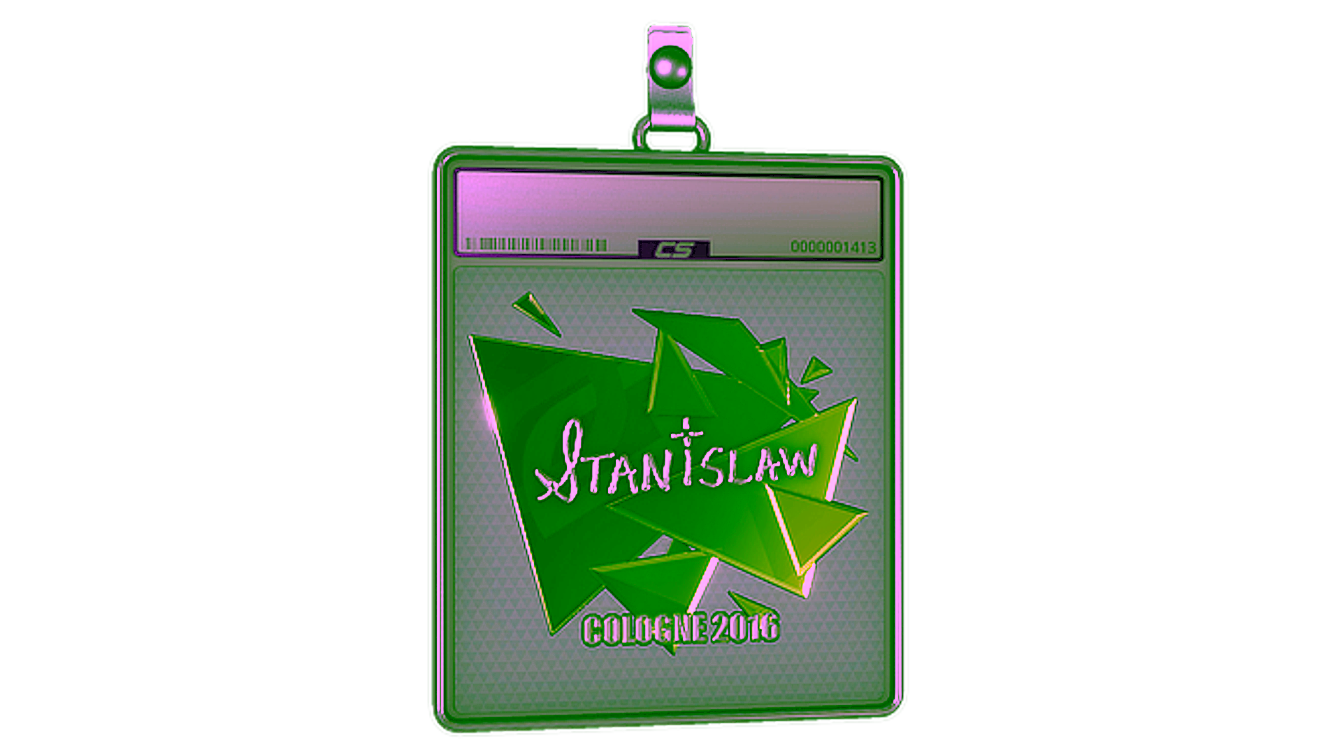 Wyświetl dla Sticker Slab | stanislaw (Foil) | Cologne 2016