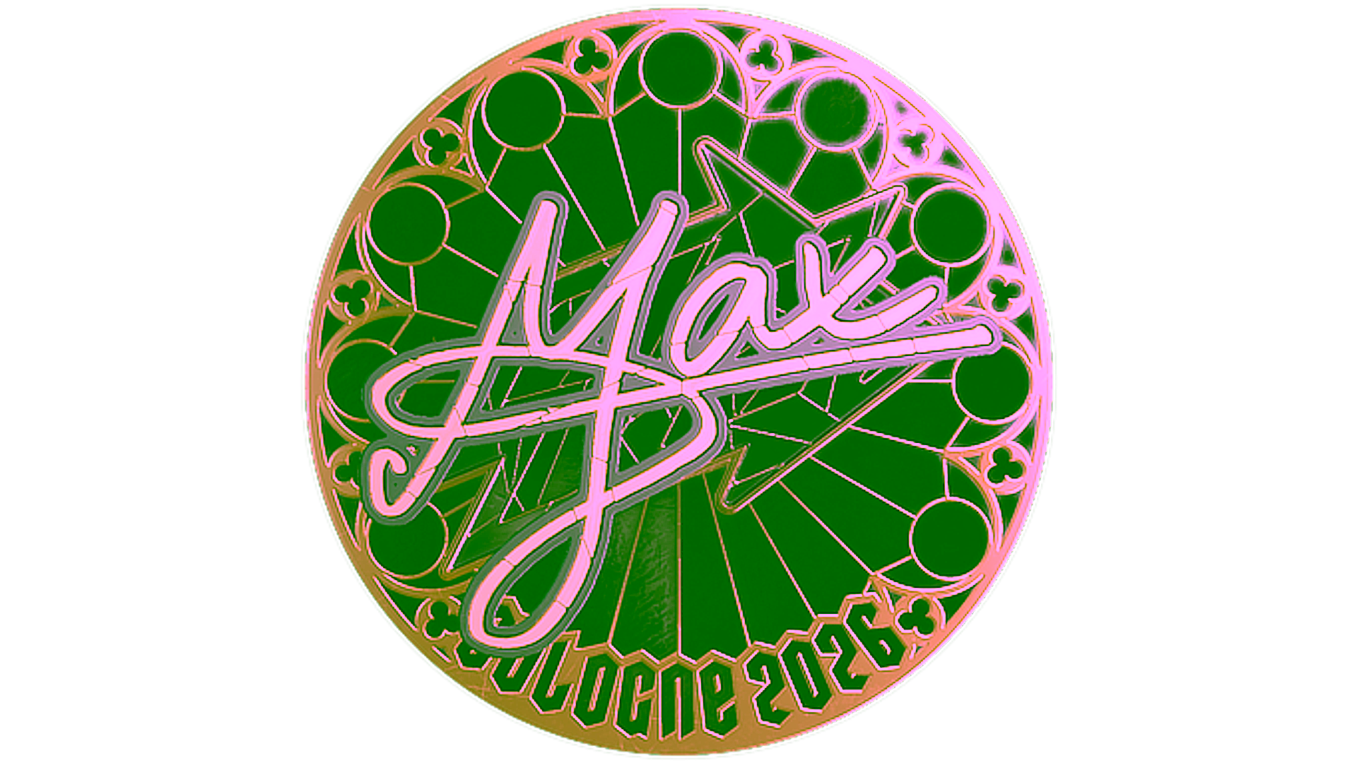 Sticker | max (Gold) | Cologne 2026 için görüntü