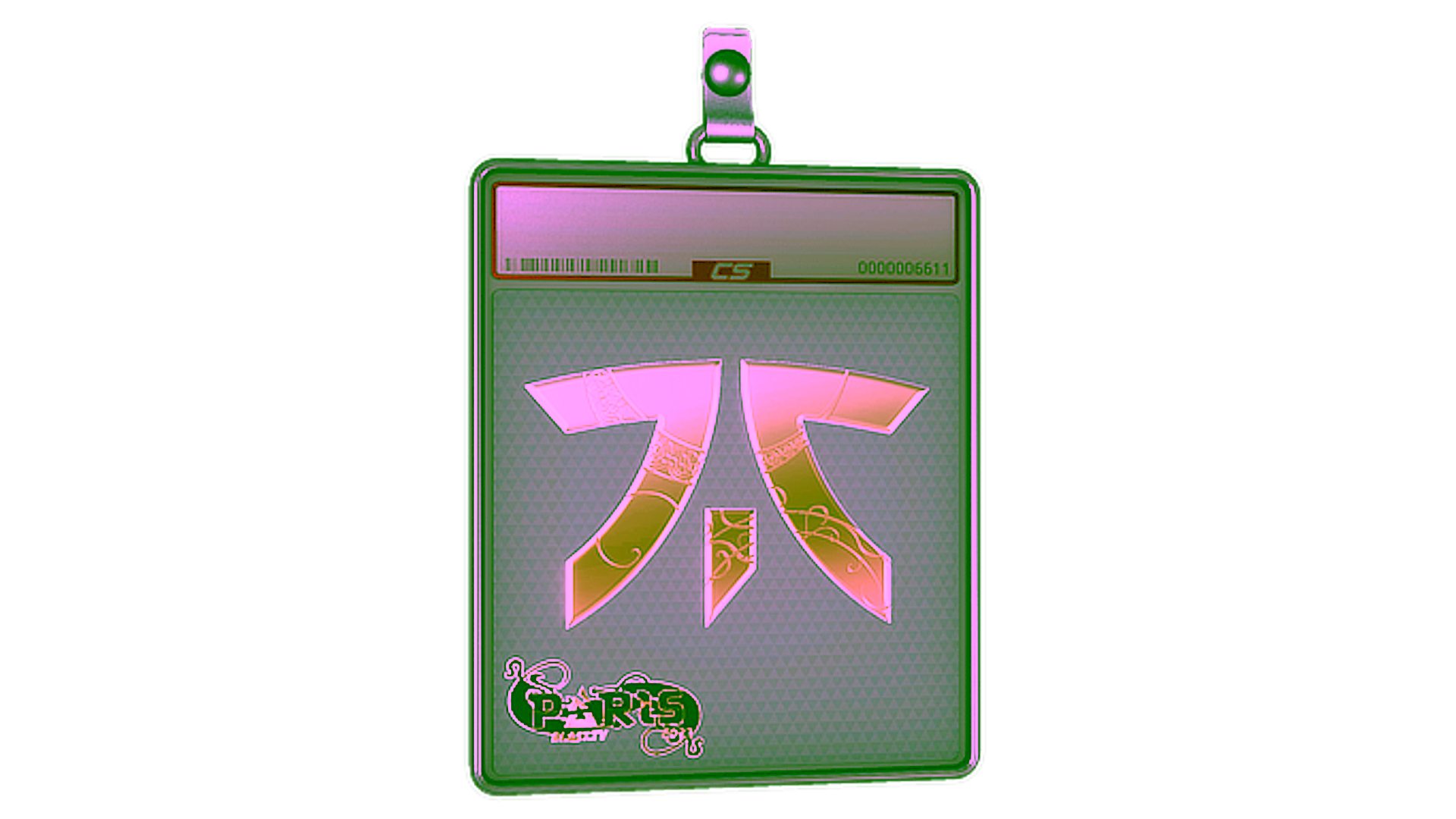 Display for Sticker Slab | Fnatic (Gold) | Paris 2023