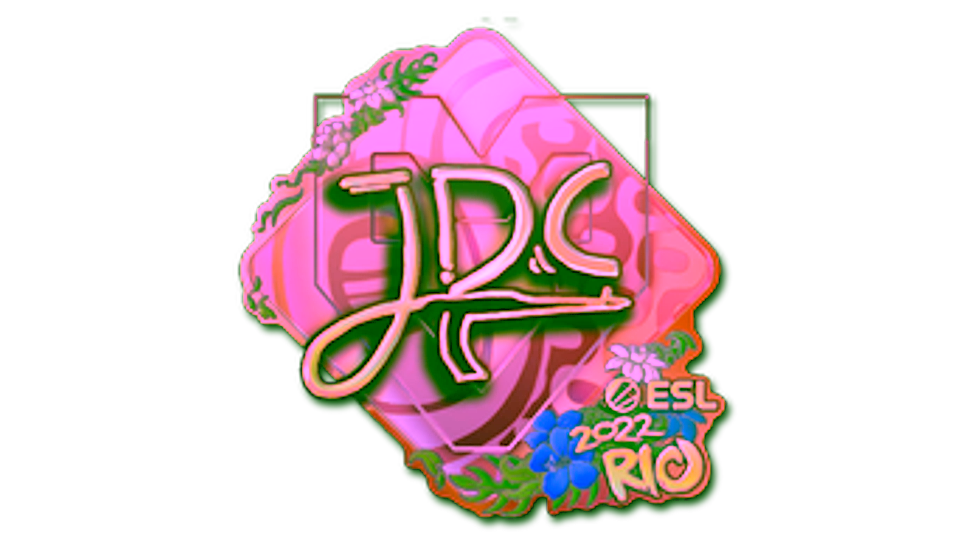 Affichage pour Sticker | JDC (Holo) | Rio 2022