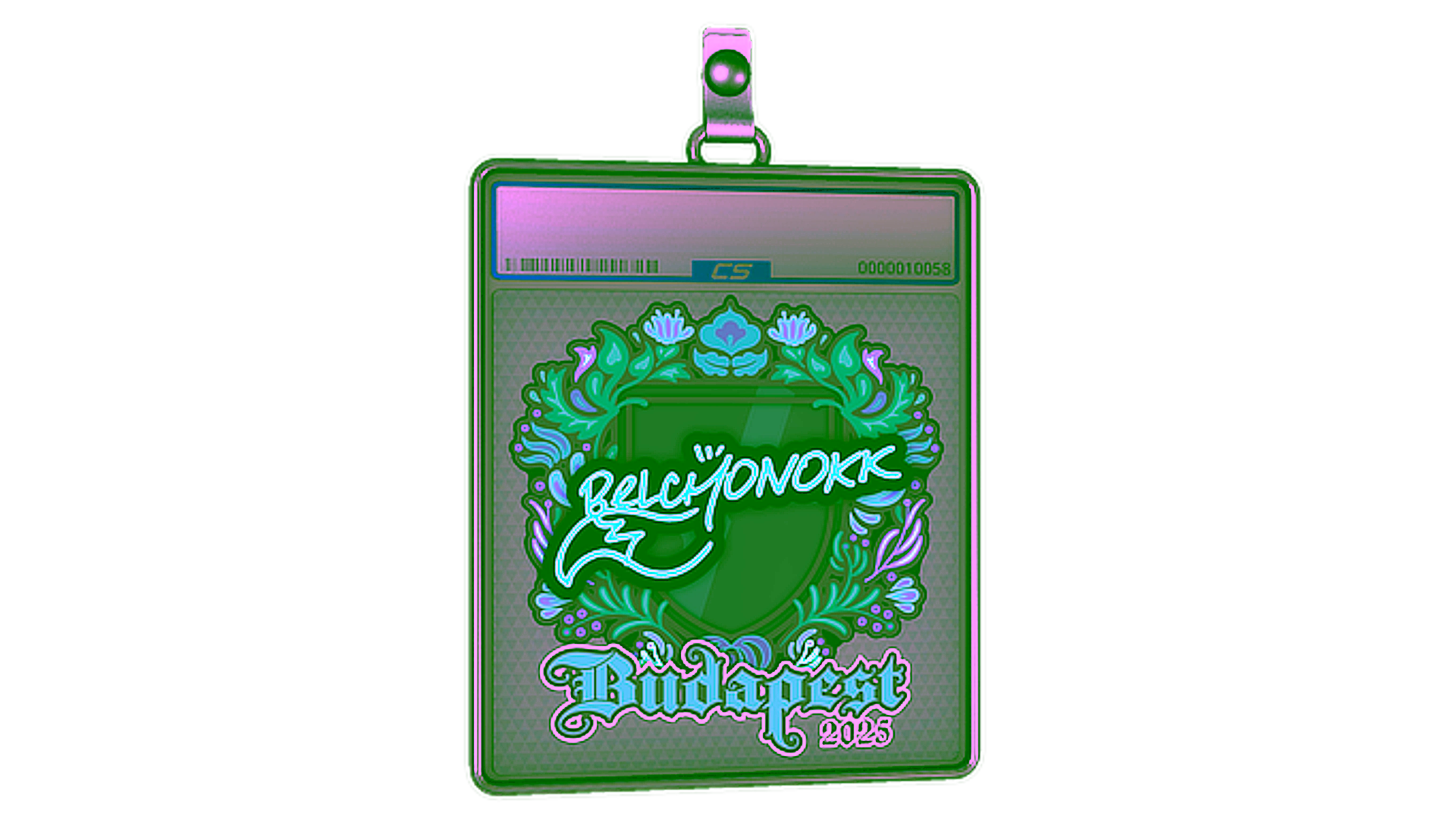 Display for Sticker Slab | BELCHONOKK | Budapest 2025