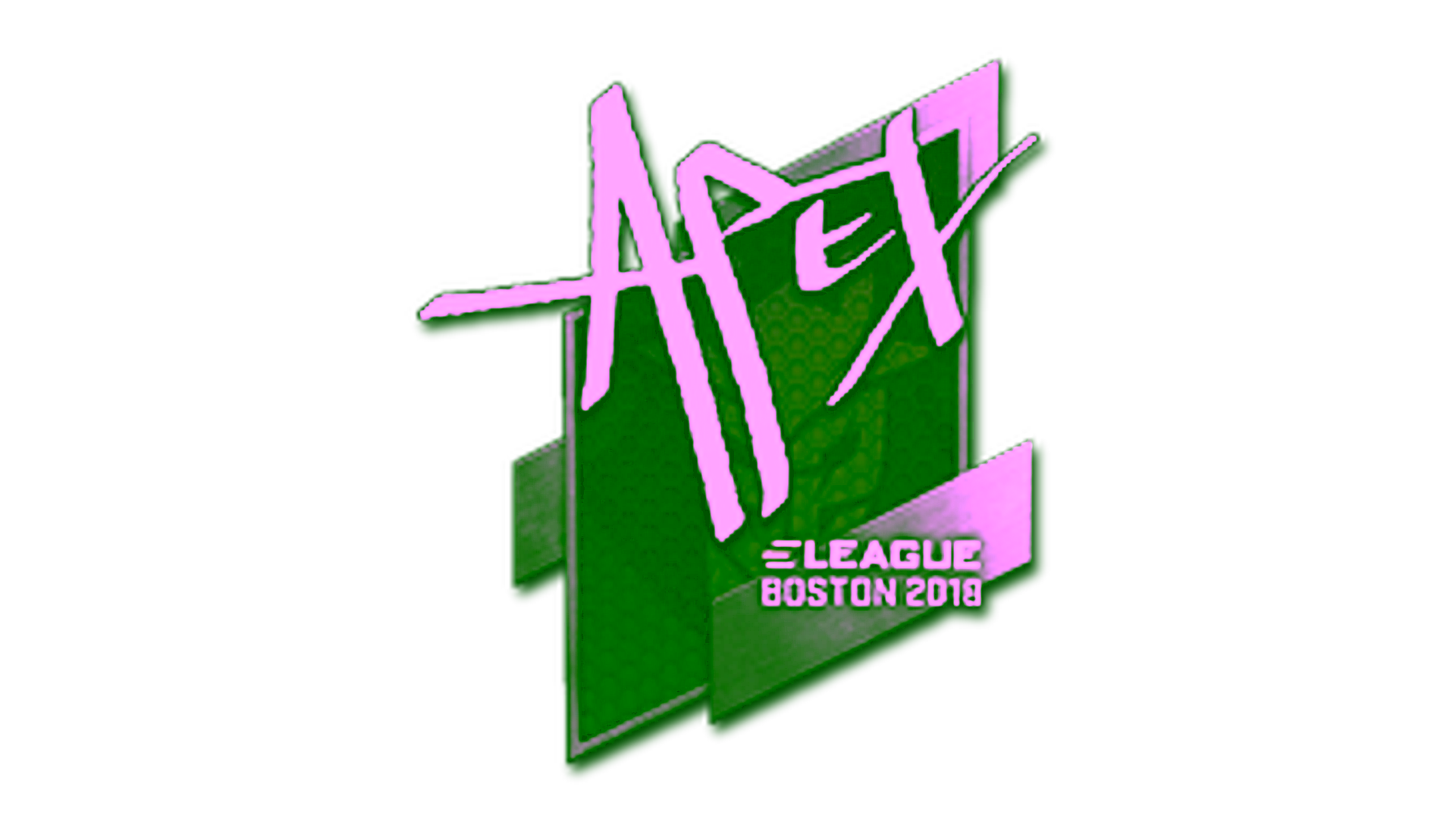 Display for Sticker | apEX | Boston 2018