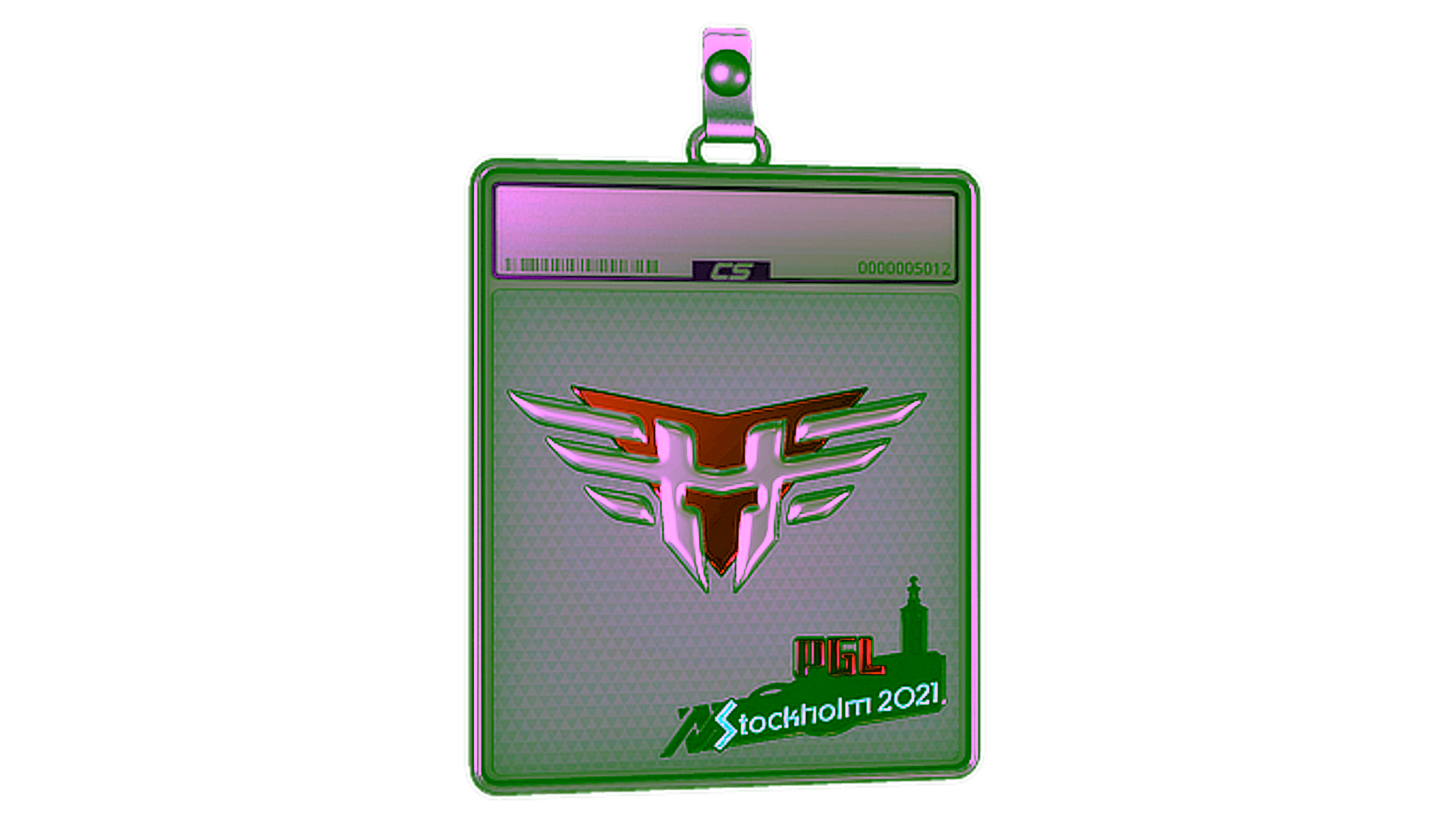 Display for Sticker Slab | Heroic (Foil) | Stockholm 2021