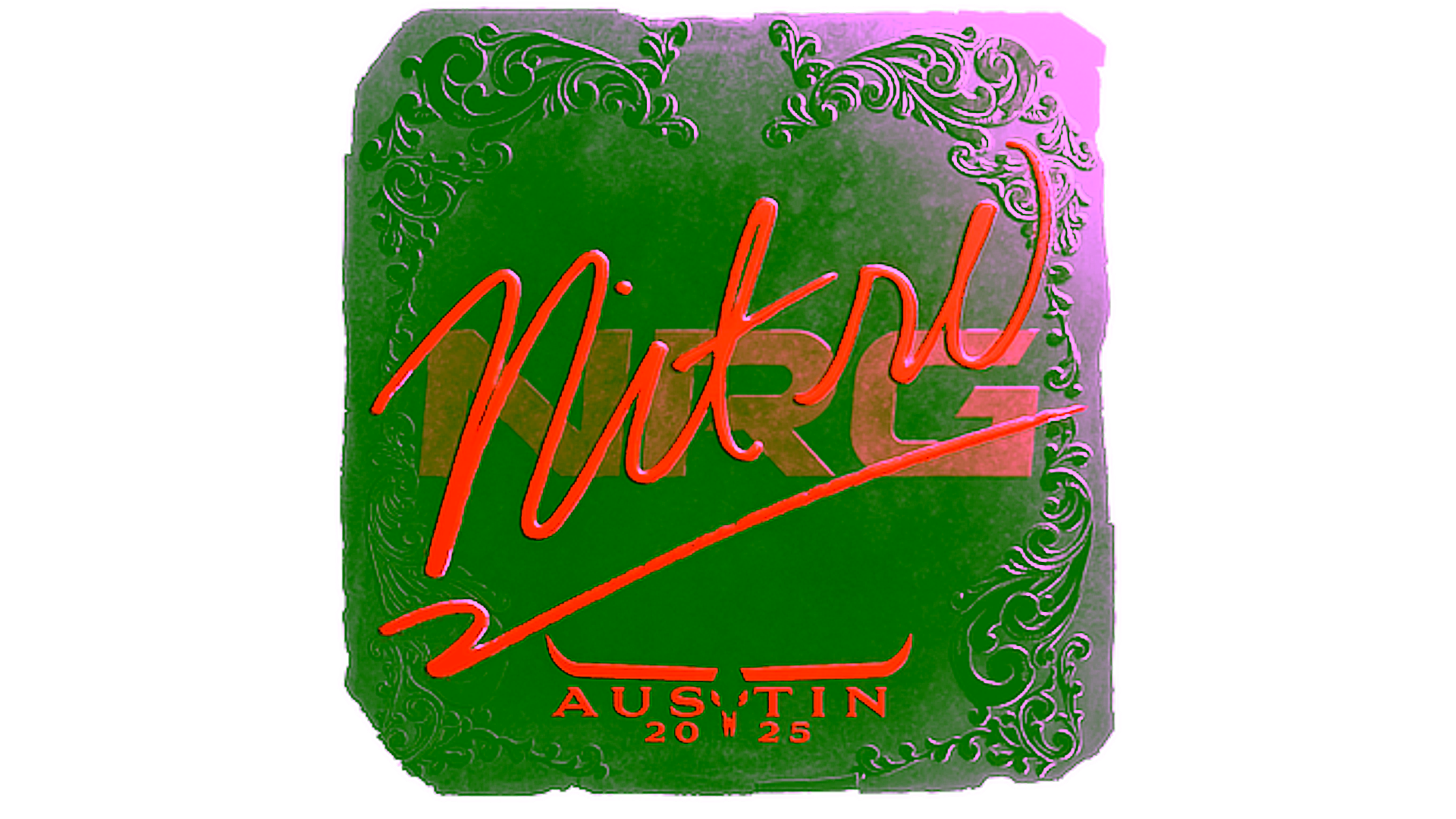 Anzeige für Sticker | nitr0 (Foil) | Austin 2025