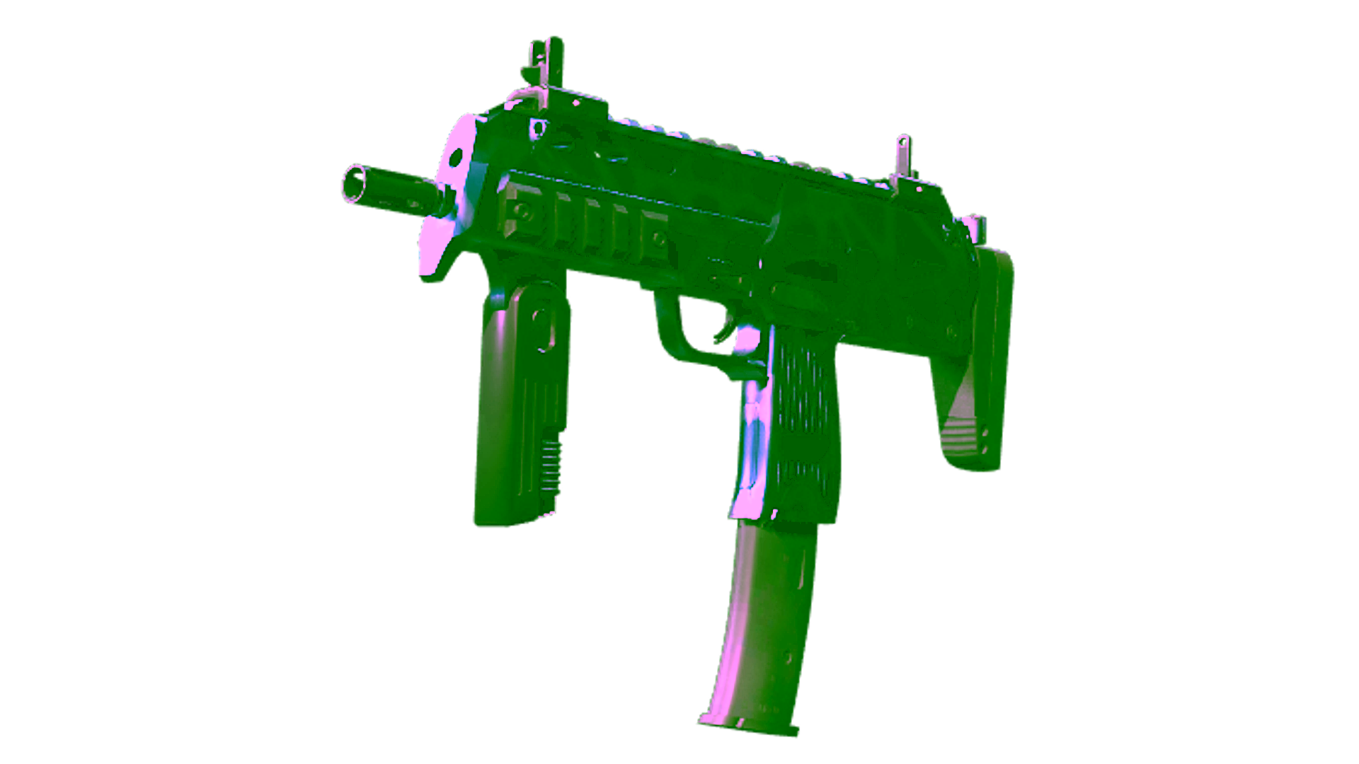 Дисплей для StatTrak™ MP7 | Ocean Foam (Minimal Wear)