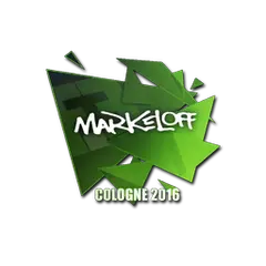 Sticker markeloff Cologne 2016