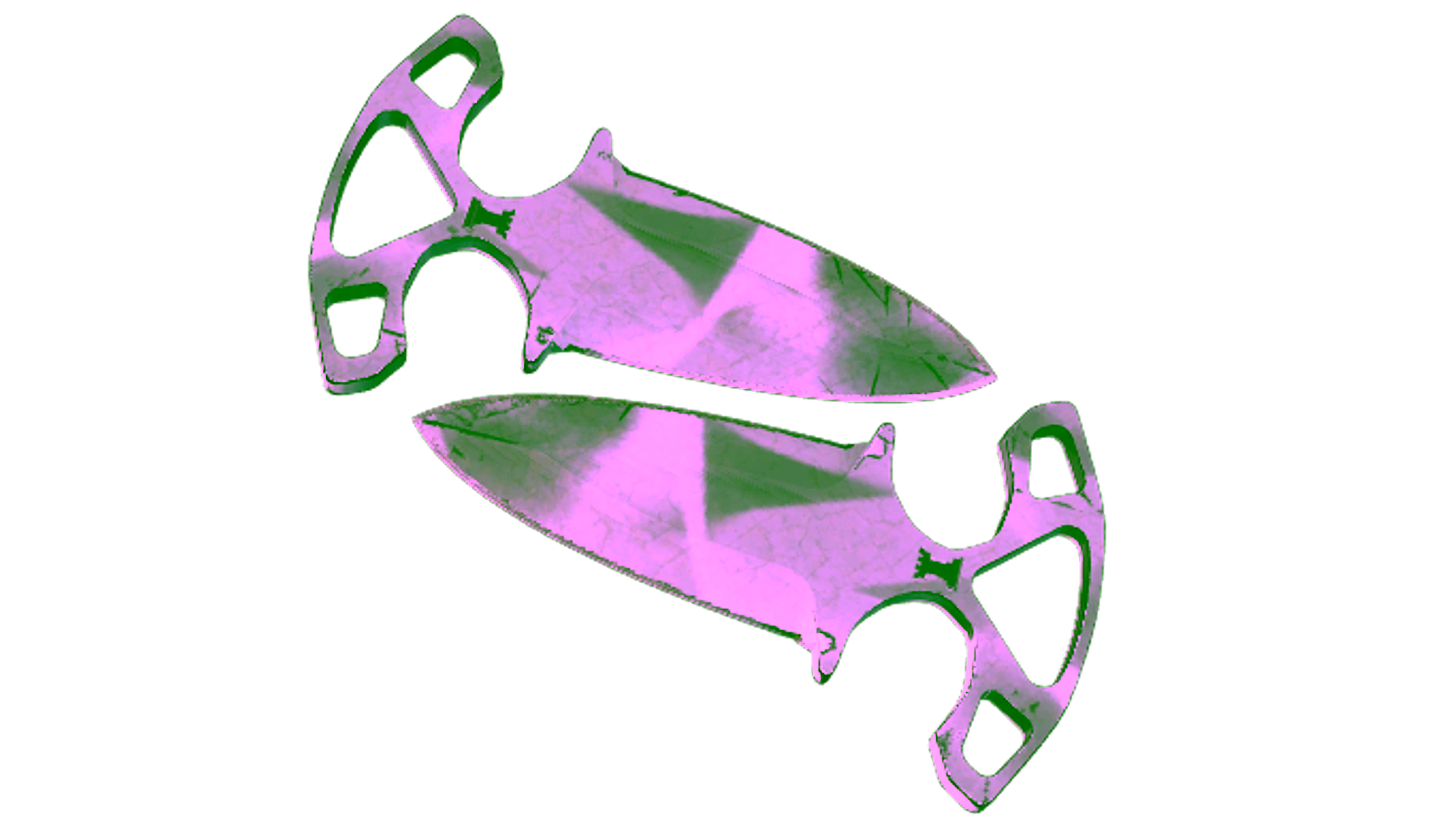 Visar för ★ StatTrak™ Shadow Daggers | Urban Masked (Well-Worn)