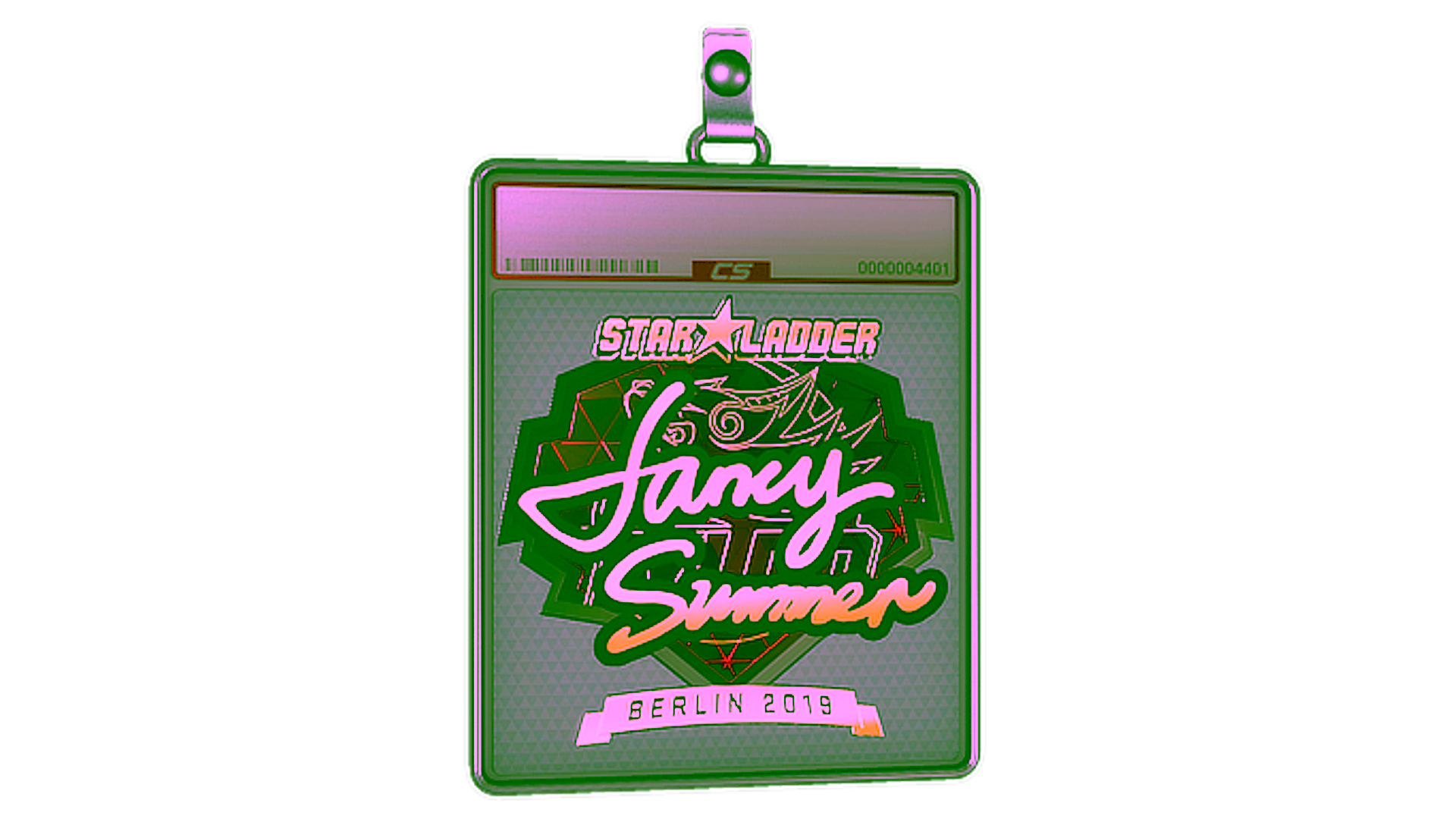 Rodyti Sticker Slab | Summer (Gold) | Berlin 2019