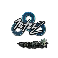 Sticker interz Antwerp 2022