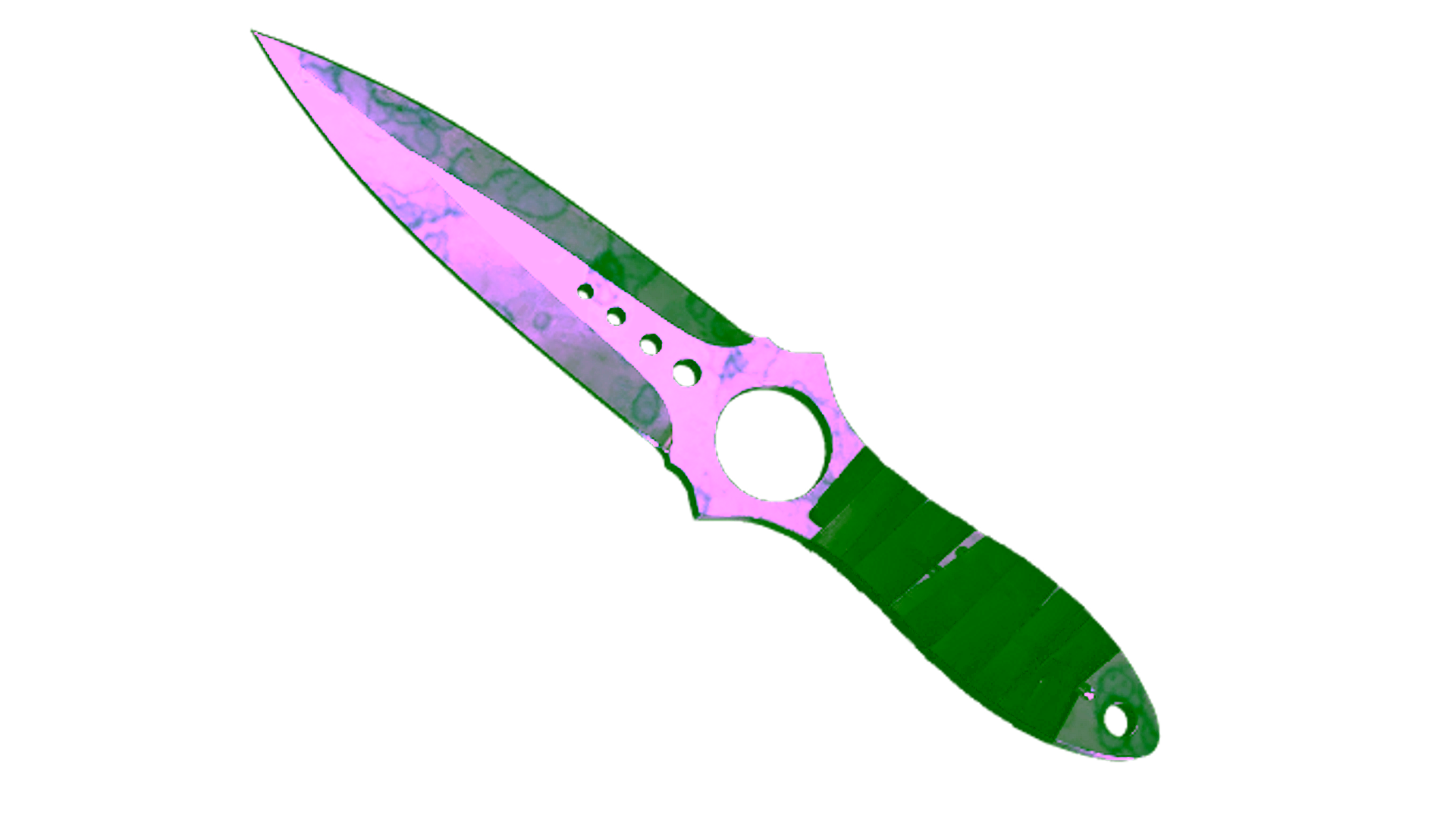 Affichage pour ★ StatTrak™ Skeleton Knife | Stained (Minimal Wear)