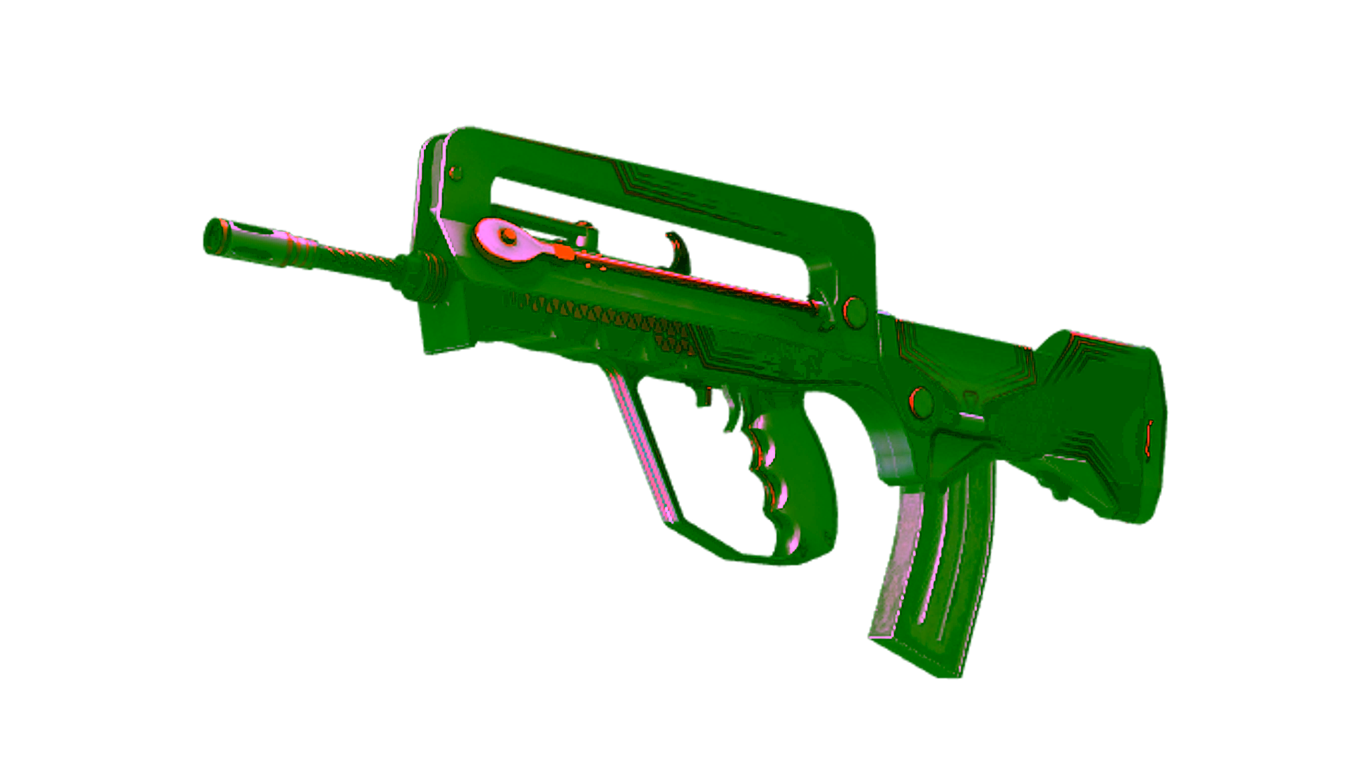 Visar för StatTrak™ FAMAS | Valence (Factory New)