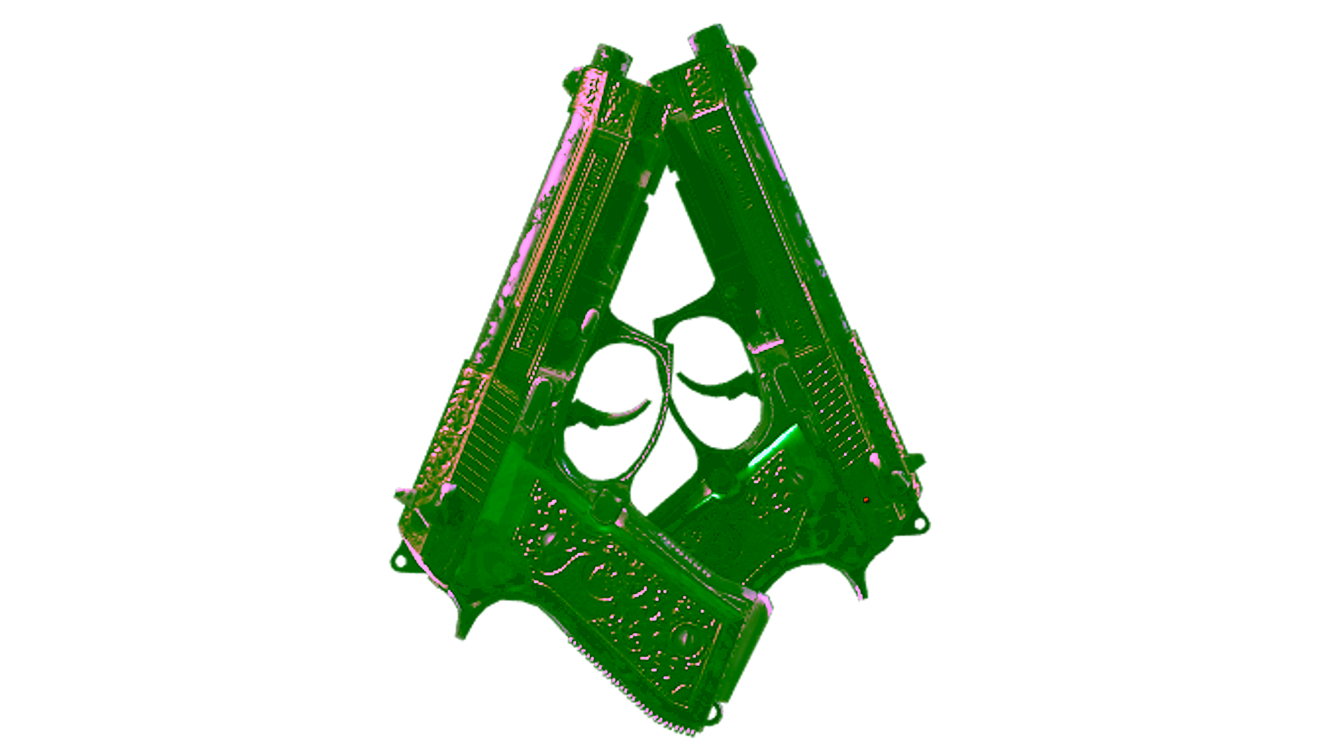 Display for Dual Berettas | Royal Consorts (Well-Worn)