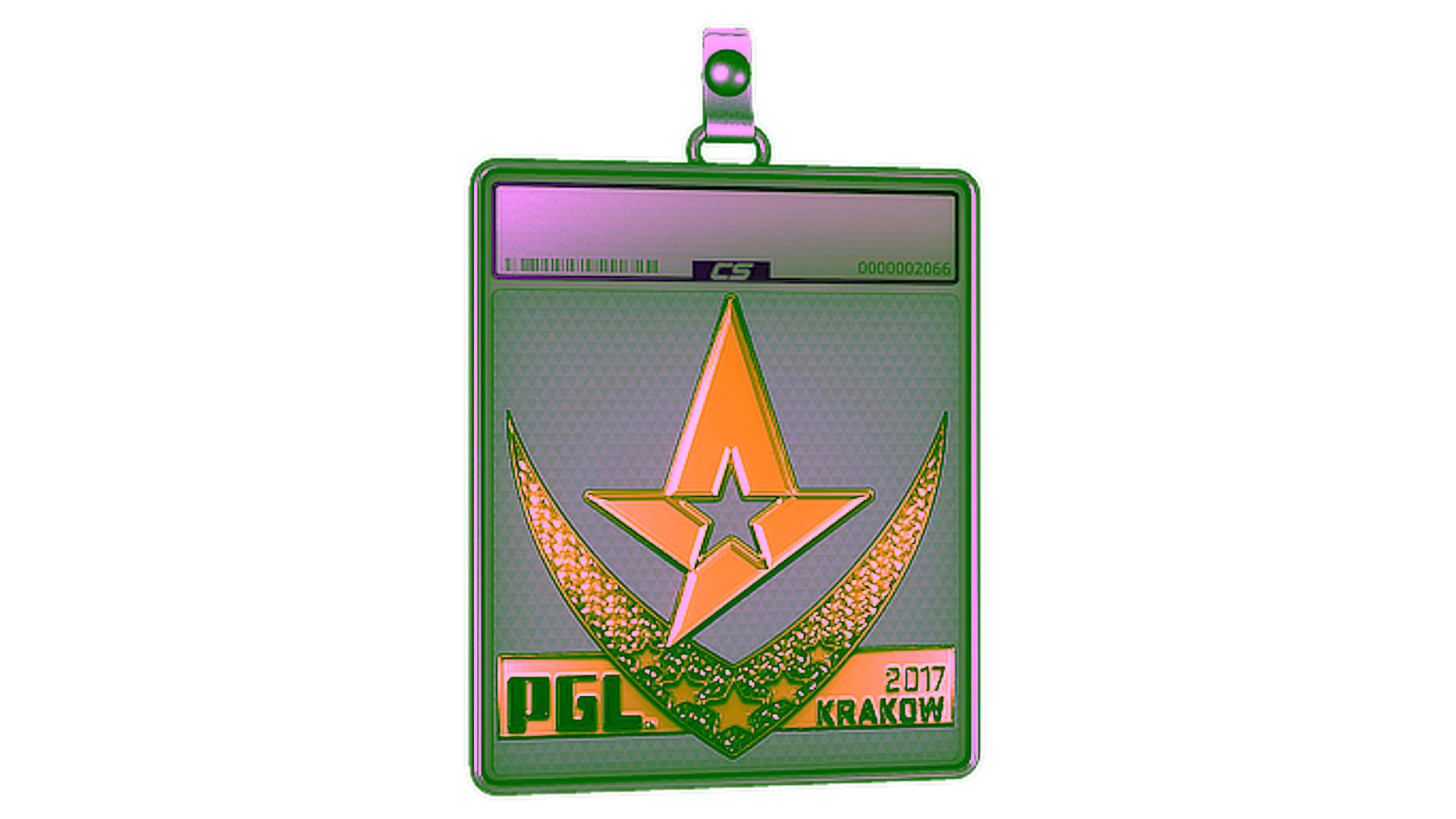 Affichage pour Sticker Slab | Astralis (Gold) | Krakow 2017