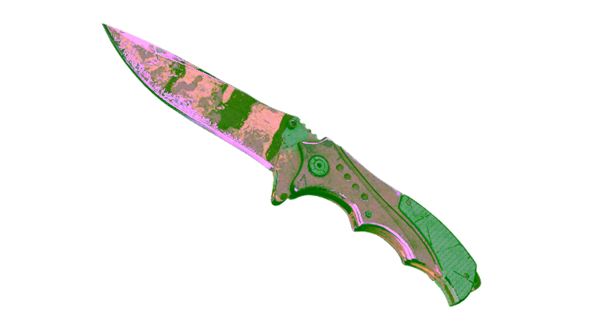 Display for ★ Nomad Knife | Boreal Forest (Battle-Scarred)