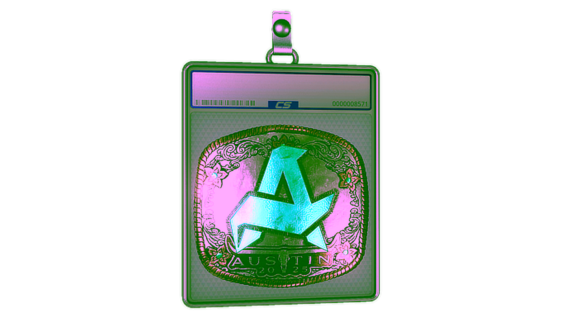 Display for Sticker Slab | Aurora (Foil) | Austin 2025