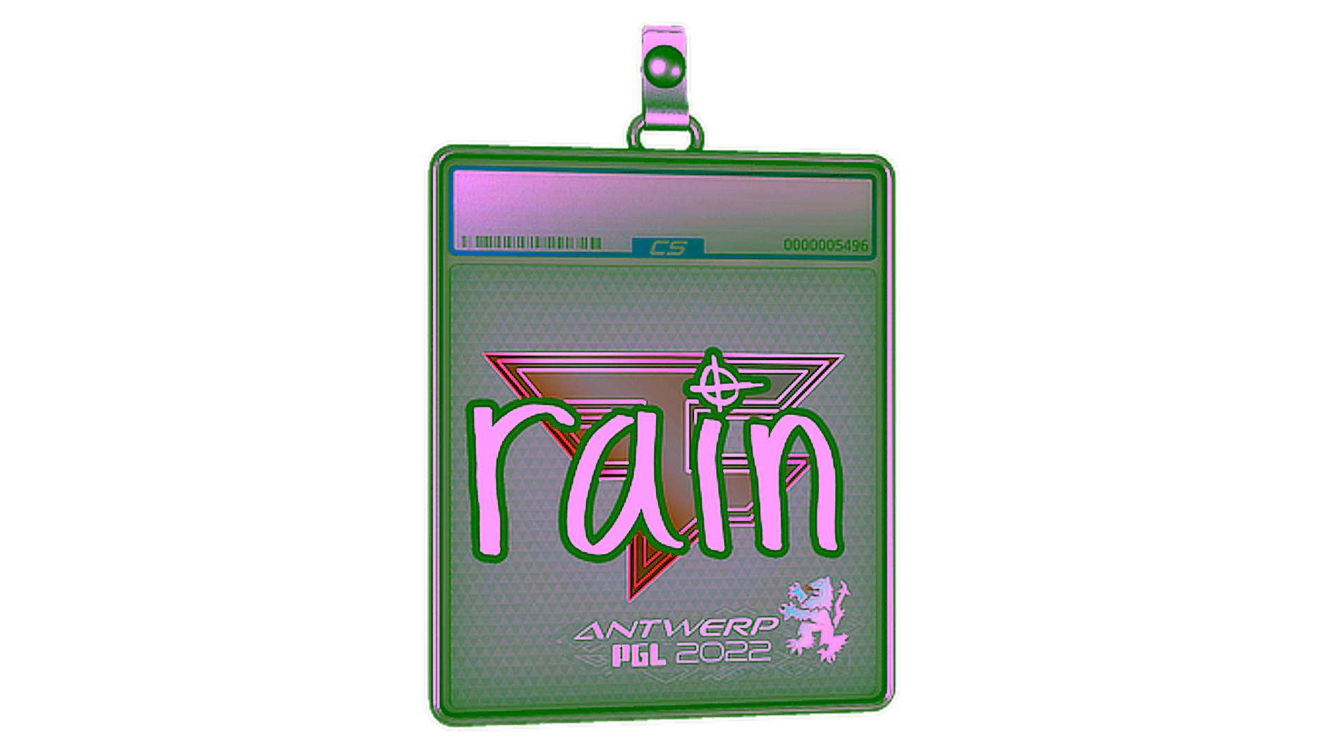 Display for Sticker Slab | rain | Antwerp 2022