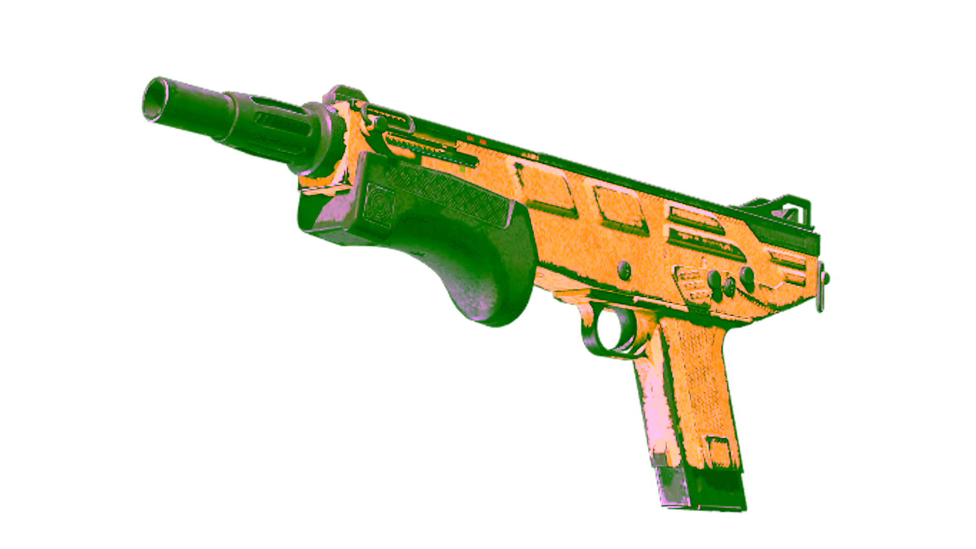 Display for Souvenir MAG-7 | Bulldozer (Battle-Scarred)