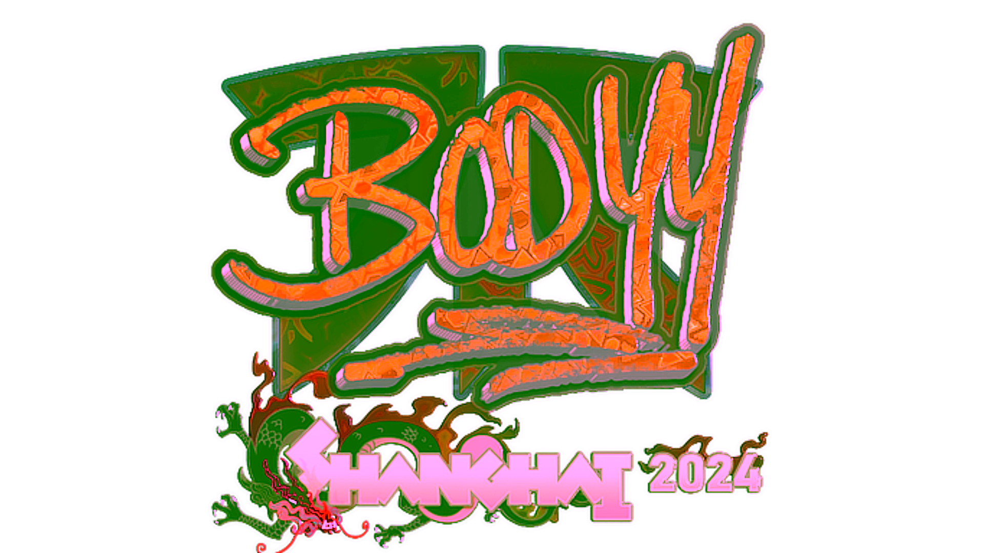 Display for Sticker | bodyy (Holo) | Shanghai 2024