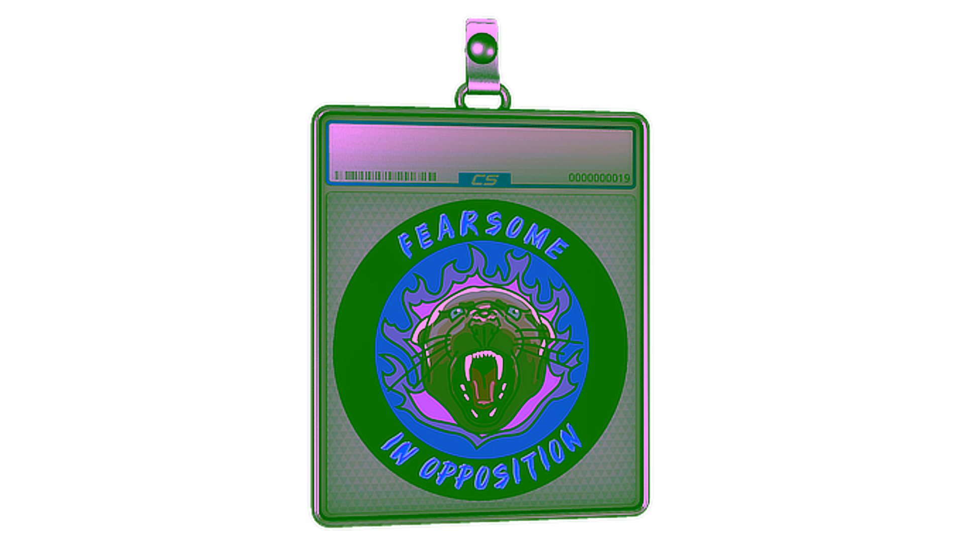 Display for Sticker Slab | Fearsome