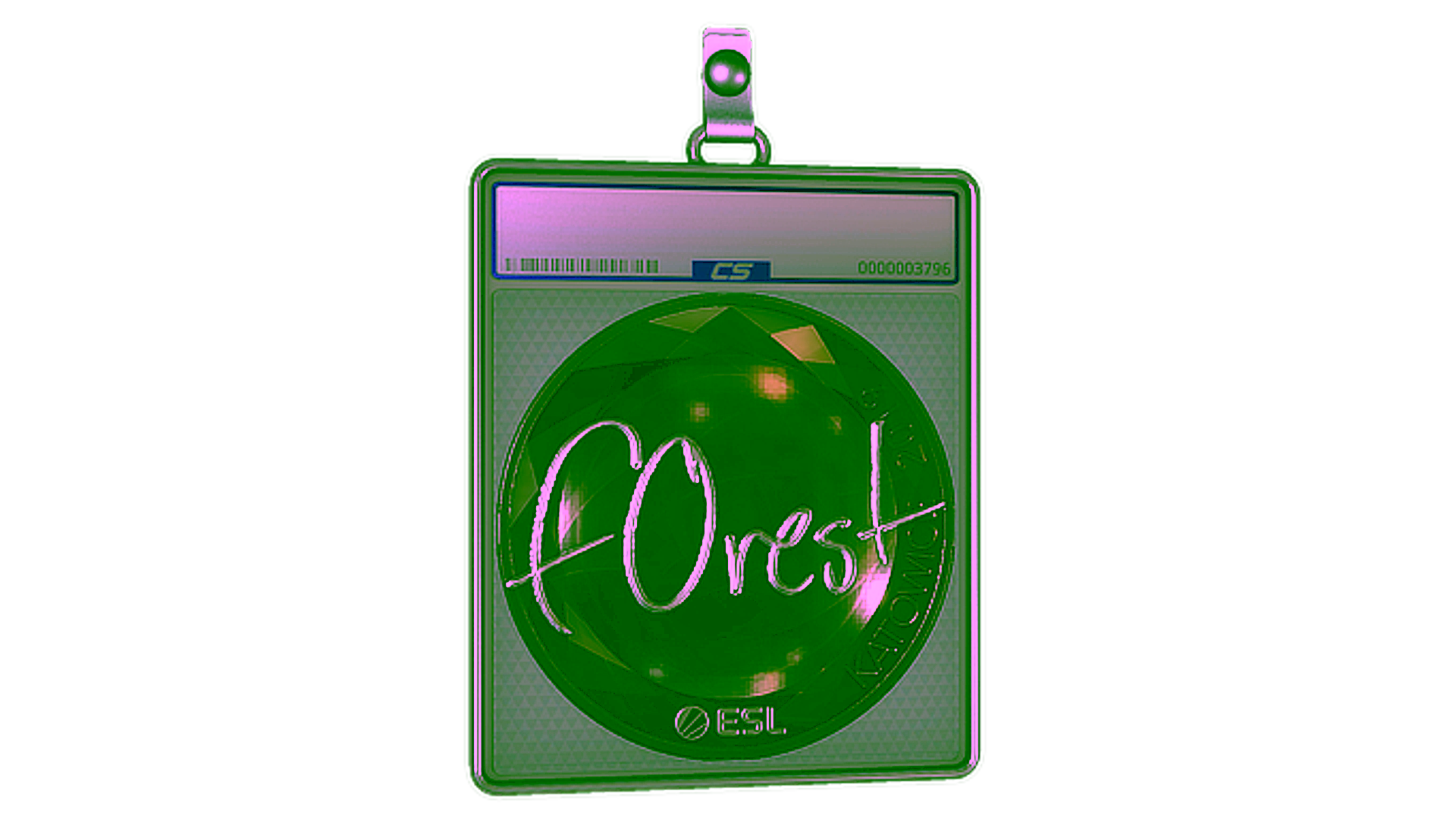 Дисплей для Sticker Slab | f0rest (Foil) | Katowice 2019