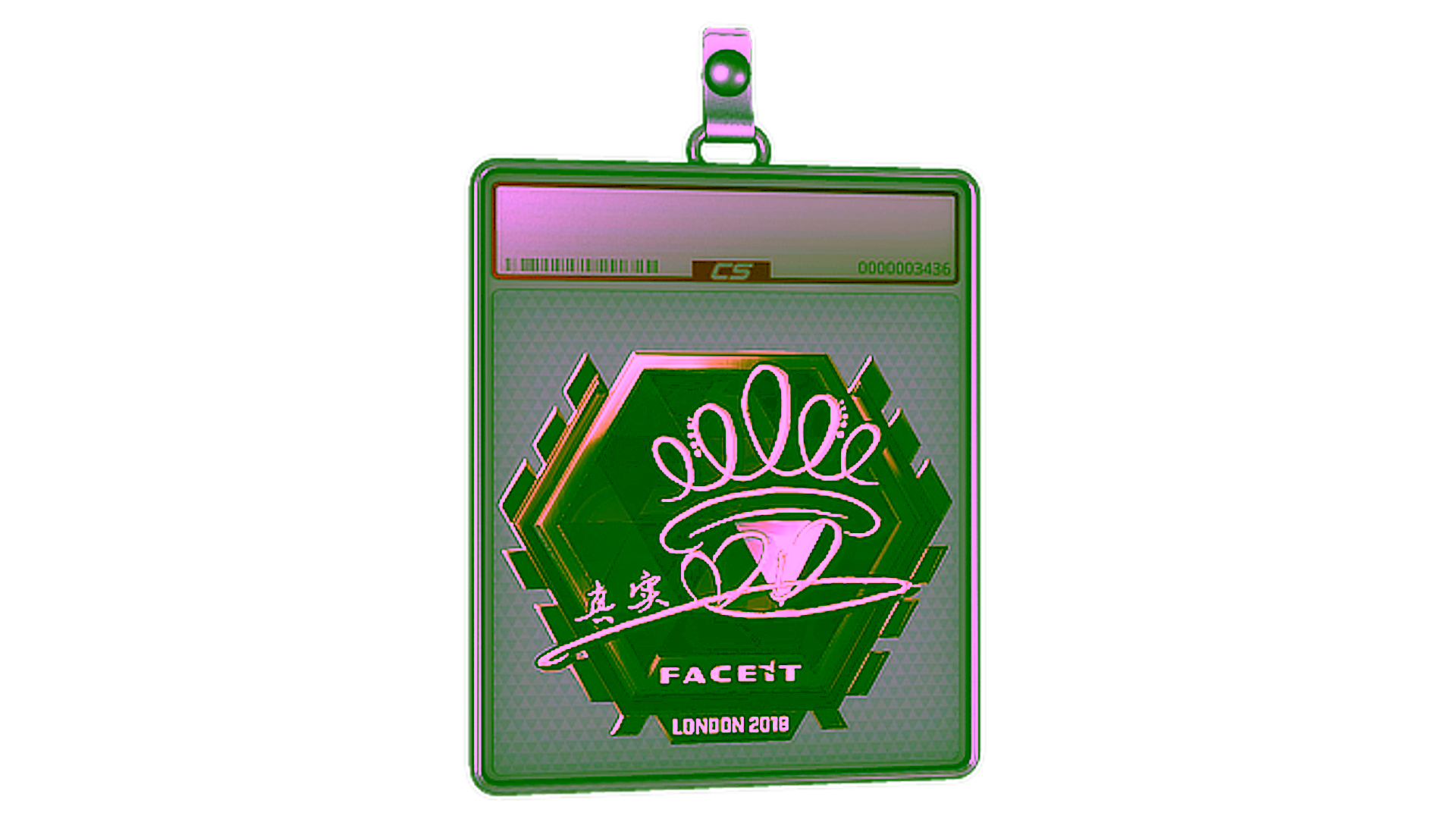 Display for Sticker Slab | DD (Gold) | London 2018