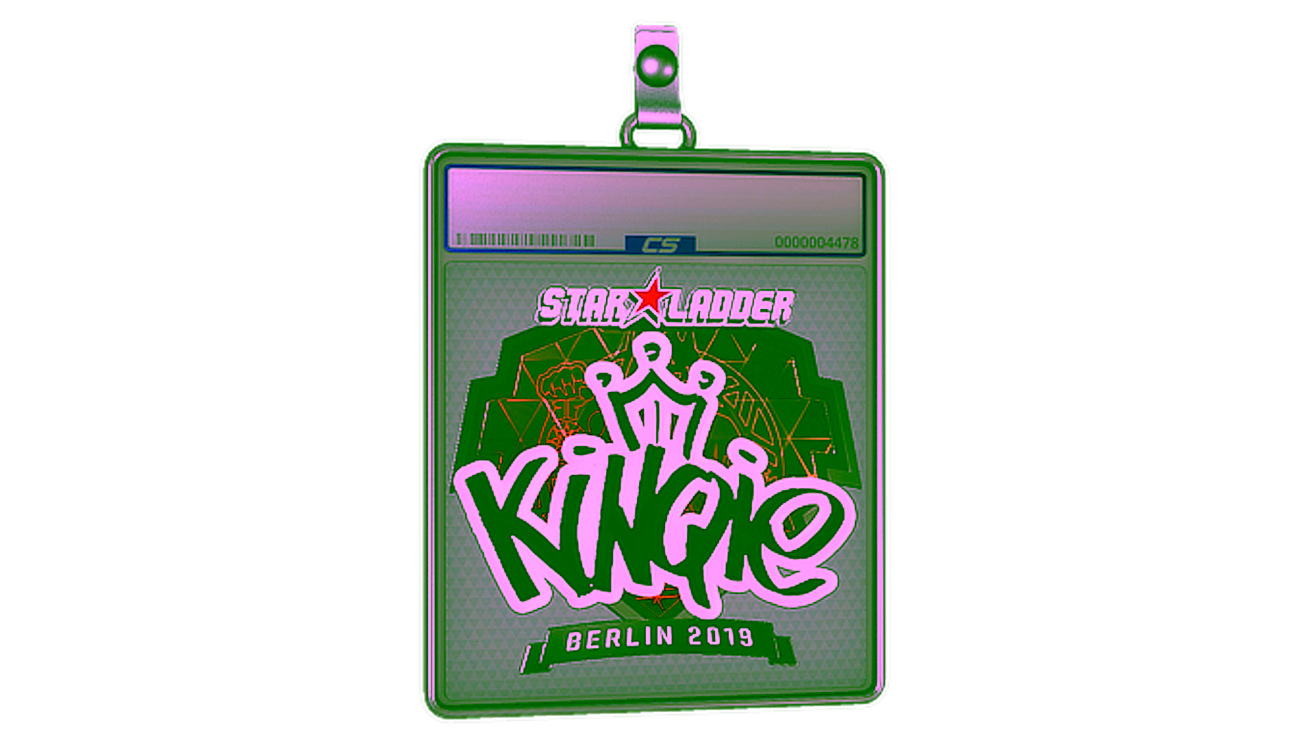 Display for Sticker Slab | kinqie (Foil) | Berlin 2019