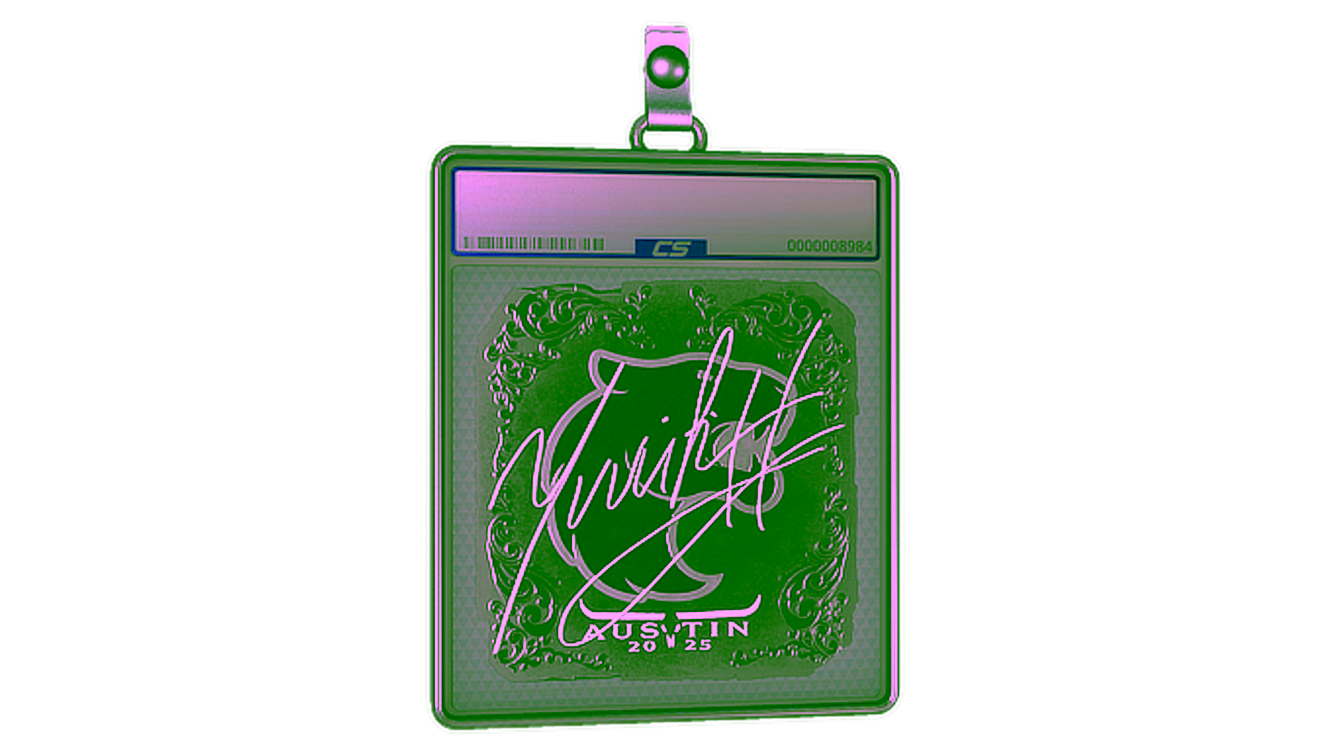 Display for Sticker Slab | yuurih (Foil) | Austin 2025