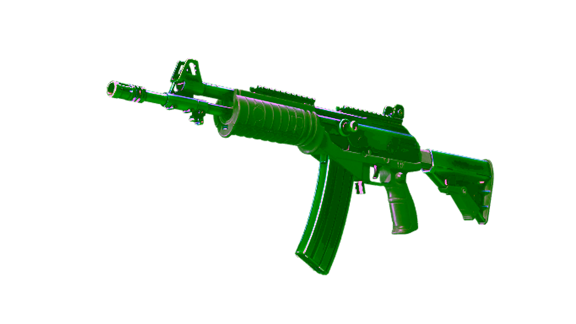 Display for Galil AR | Rainbow Spoon (Well-Worn)