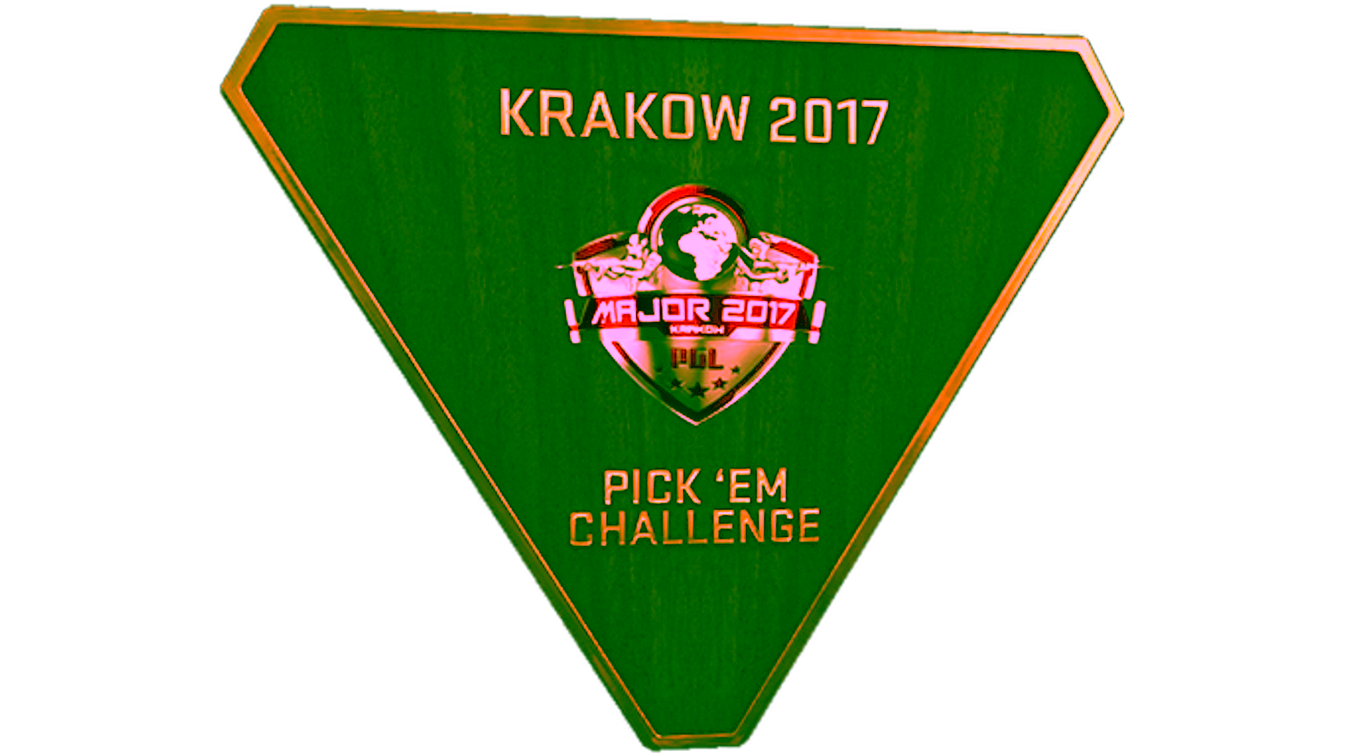 Display for Bronze Krakow 2017 Pick'Em Trophy