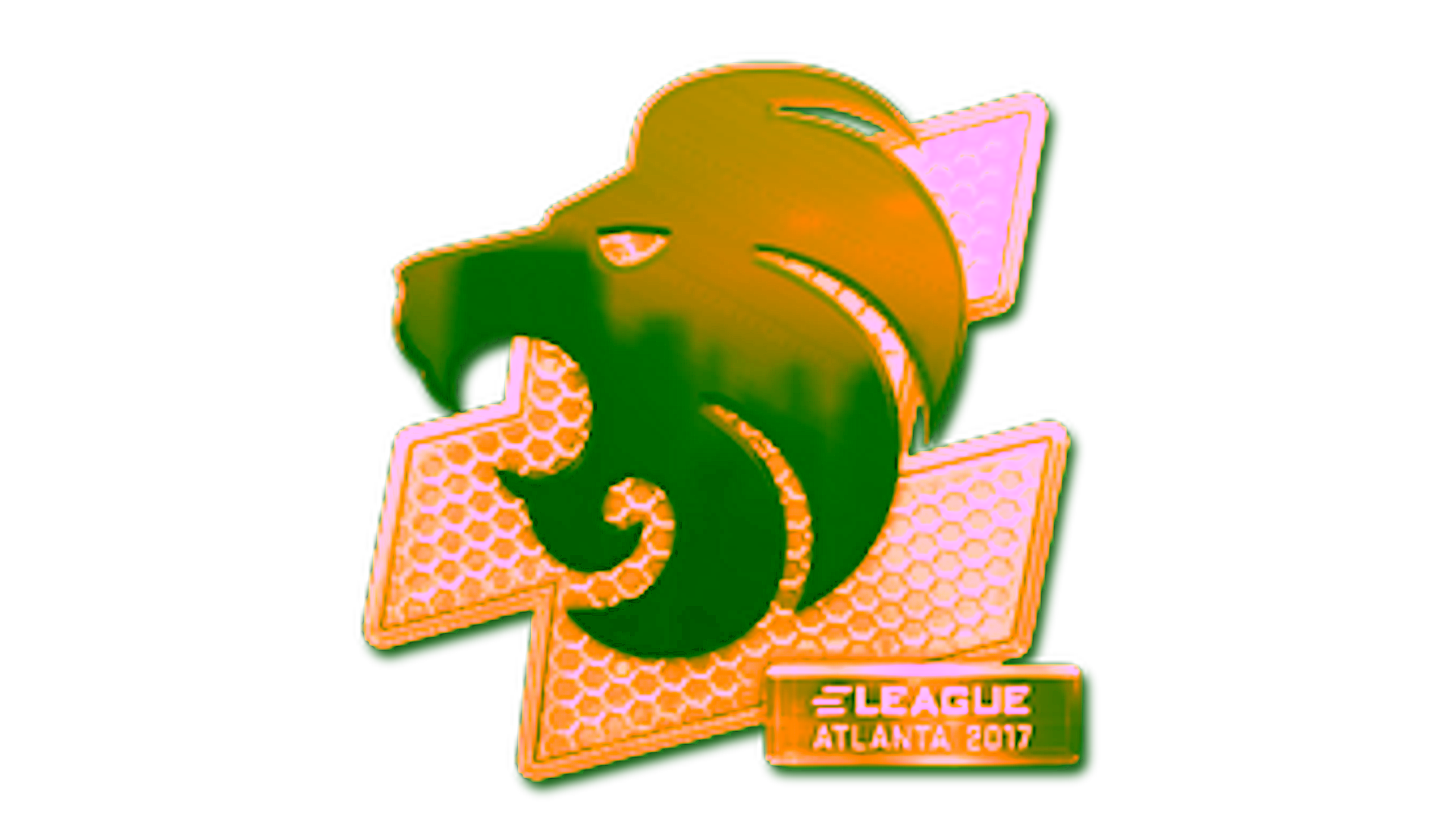Affichage pour Sticker | North (Gold) | Atlanta 2017