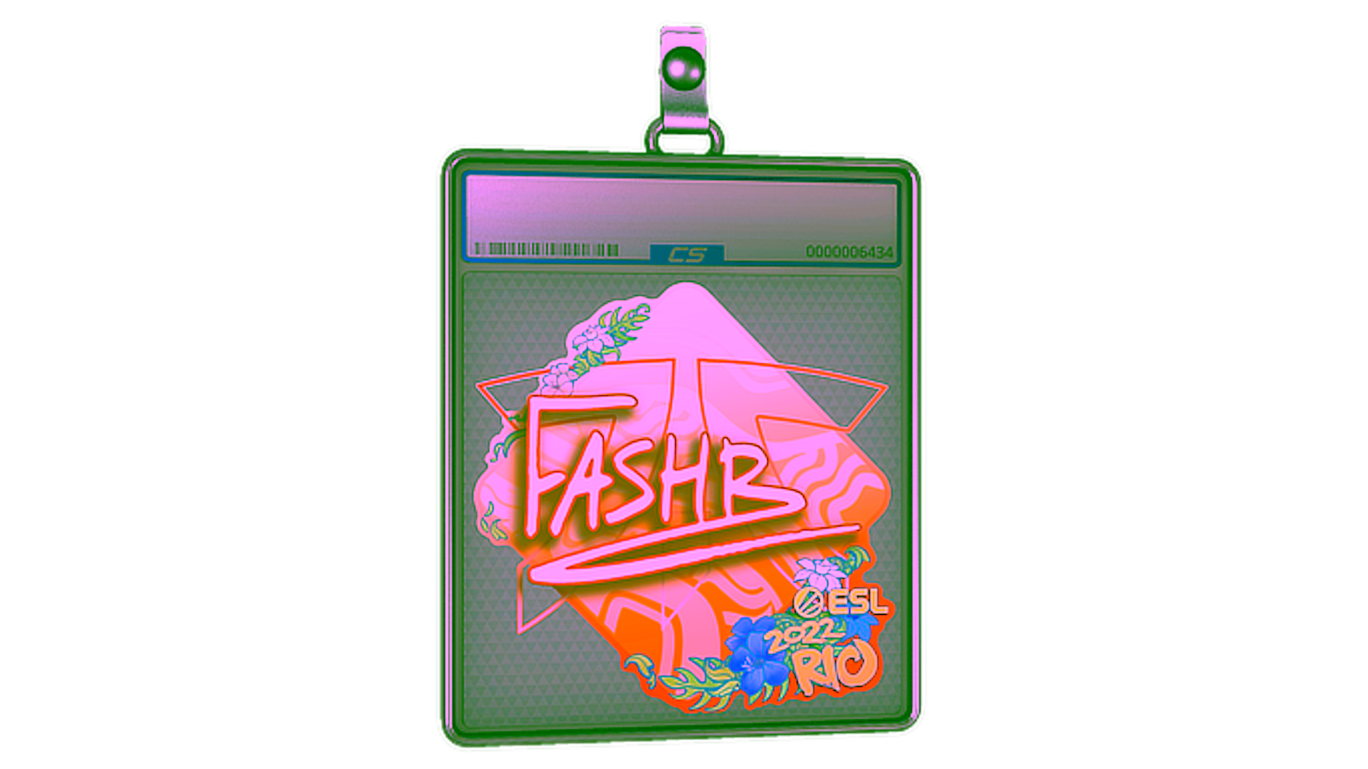 Display for Sticker Slab | FASHR | Rio 2022