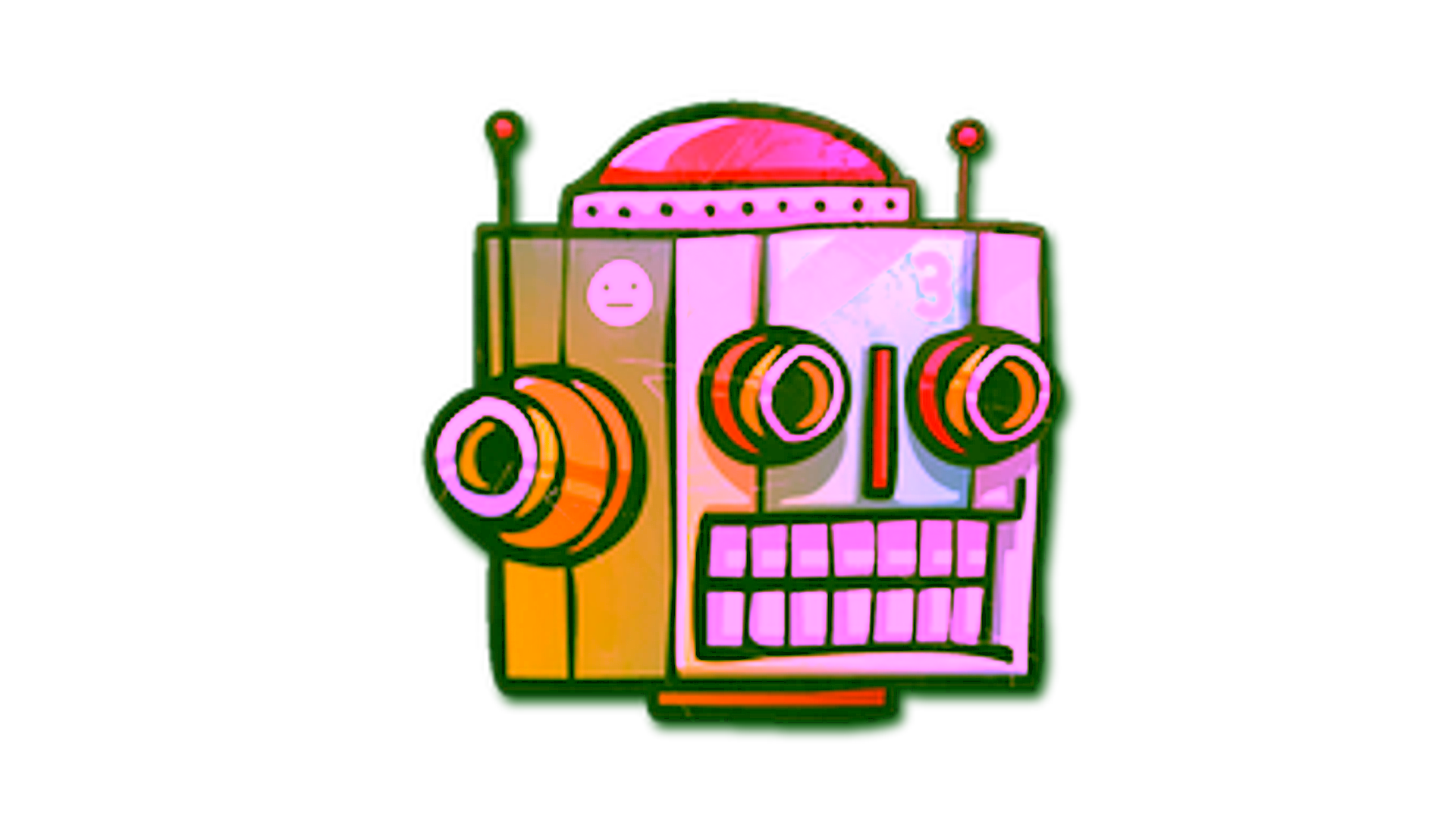 Anzeige für Sticker | Robo