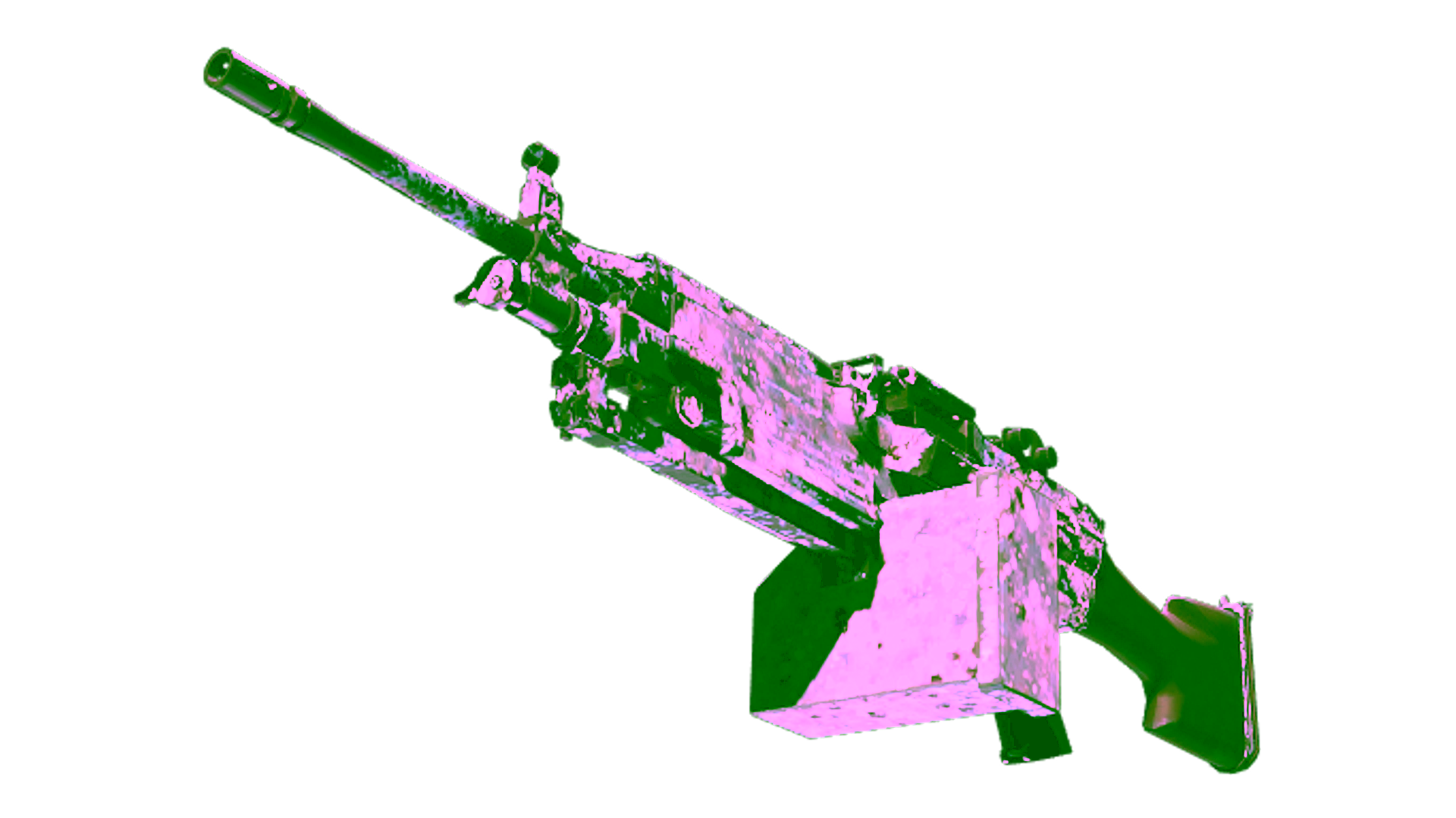 Display for Souvenir M249 | Blizzard Marbleized (Field-Tested)
