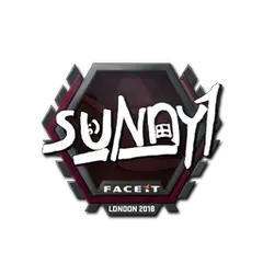 Sticker suNny London 2018