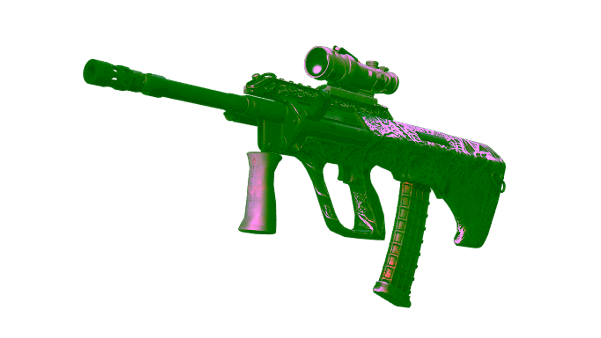 Affichage pour StatTrak™ AUG | Plague (Minimal Wear)