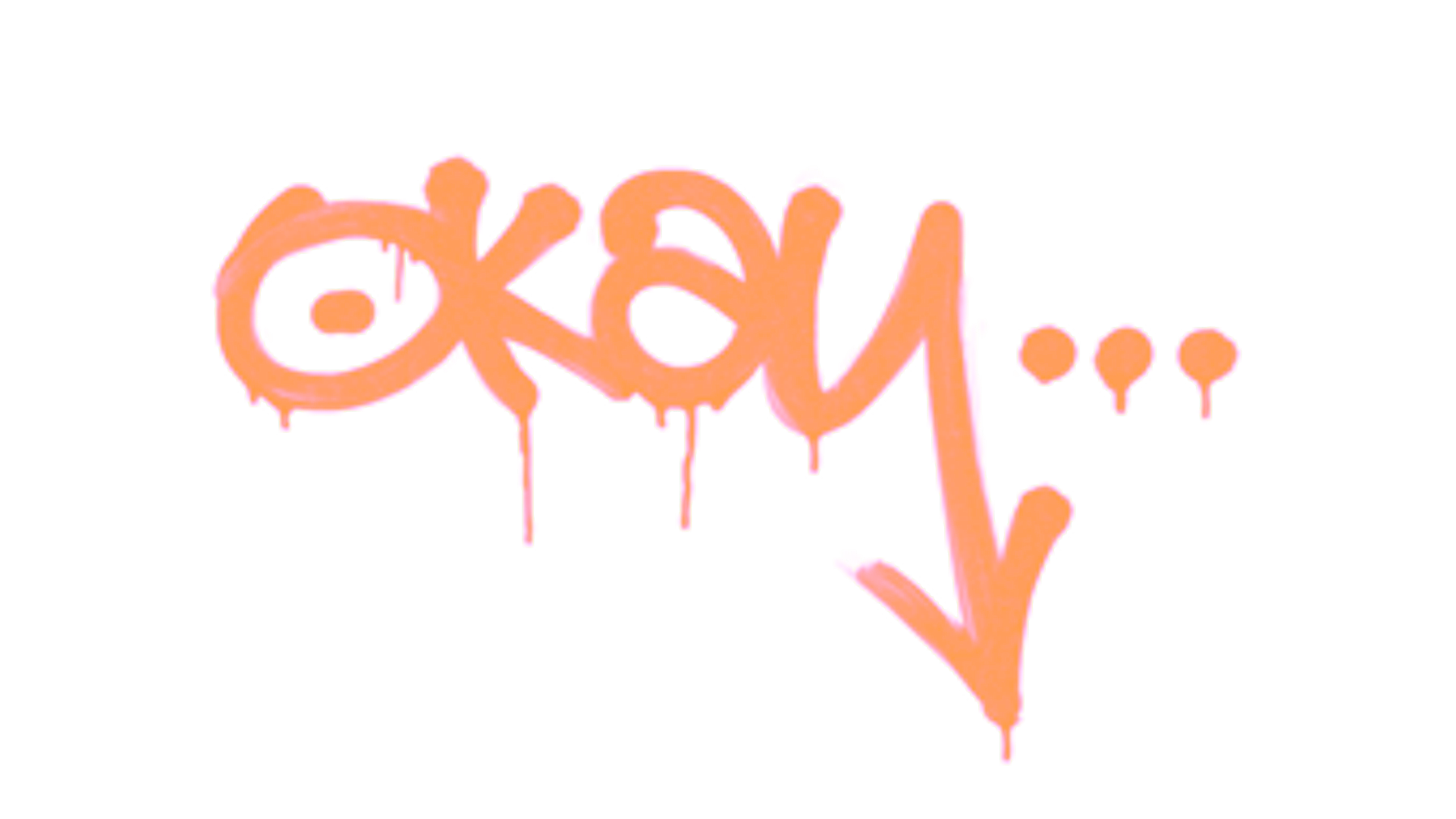 Display for Sealed Graffiti | Okay (Tracer Yellow)