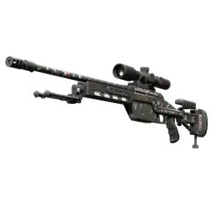 StatTrak™ SSG 08 | Parallax (Battle-Scarred)