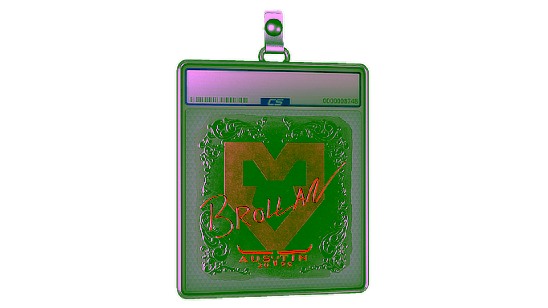 Rodyti Sticker Slab | Brollan (Foil) | Austin 2025