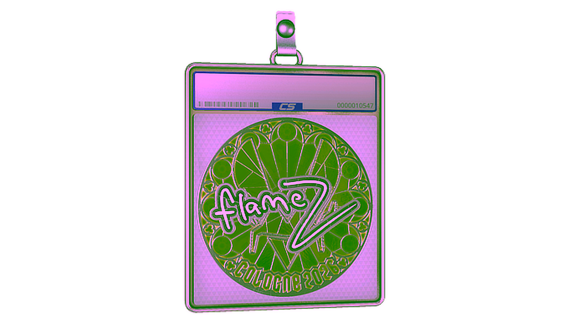 Display for Sticker Slab | FlameZ (Foil) | Cologne 2026