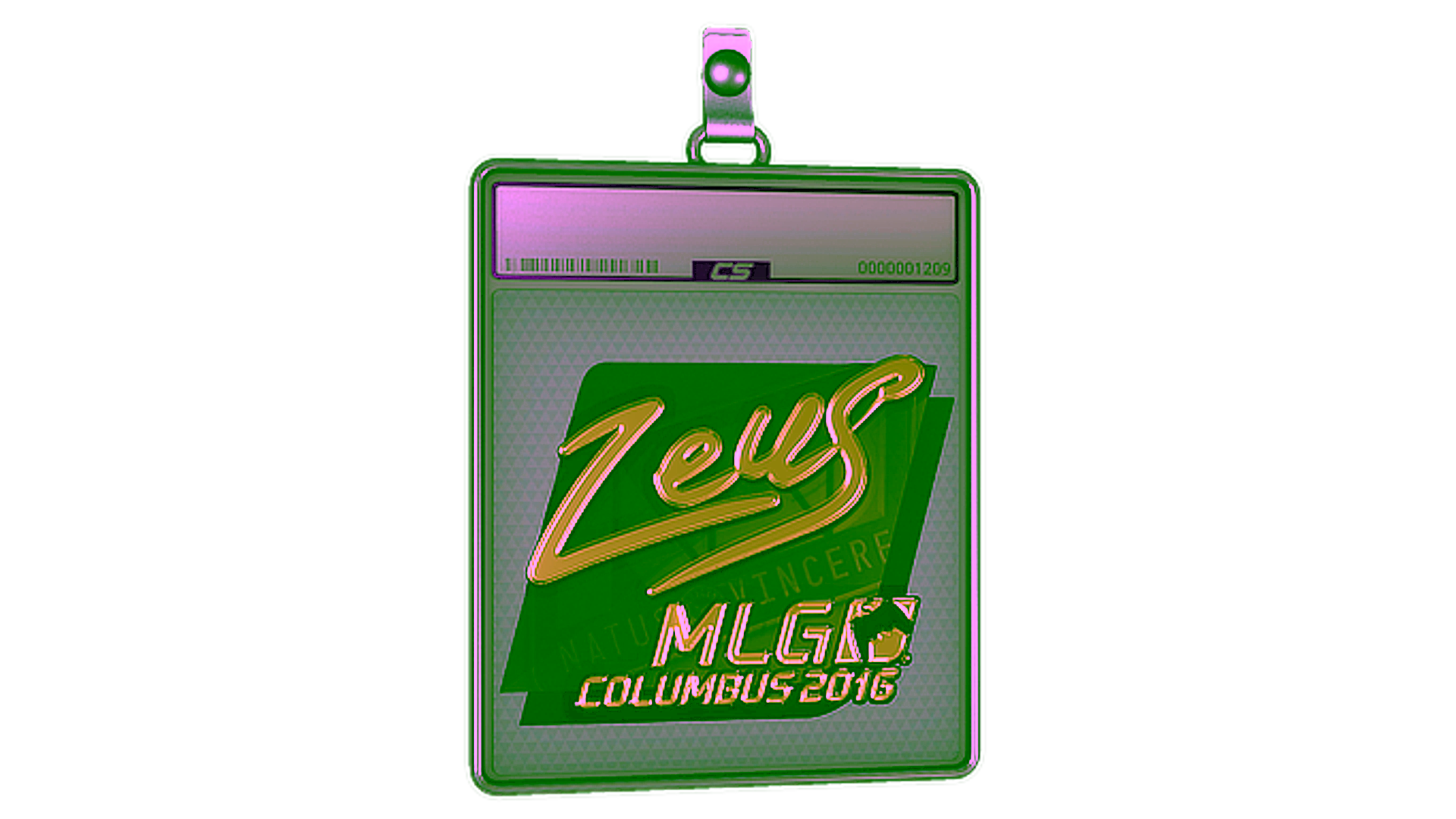 Display for Sticker Slab | Zeus (Gold) | MLG Columbus 2016