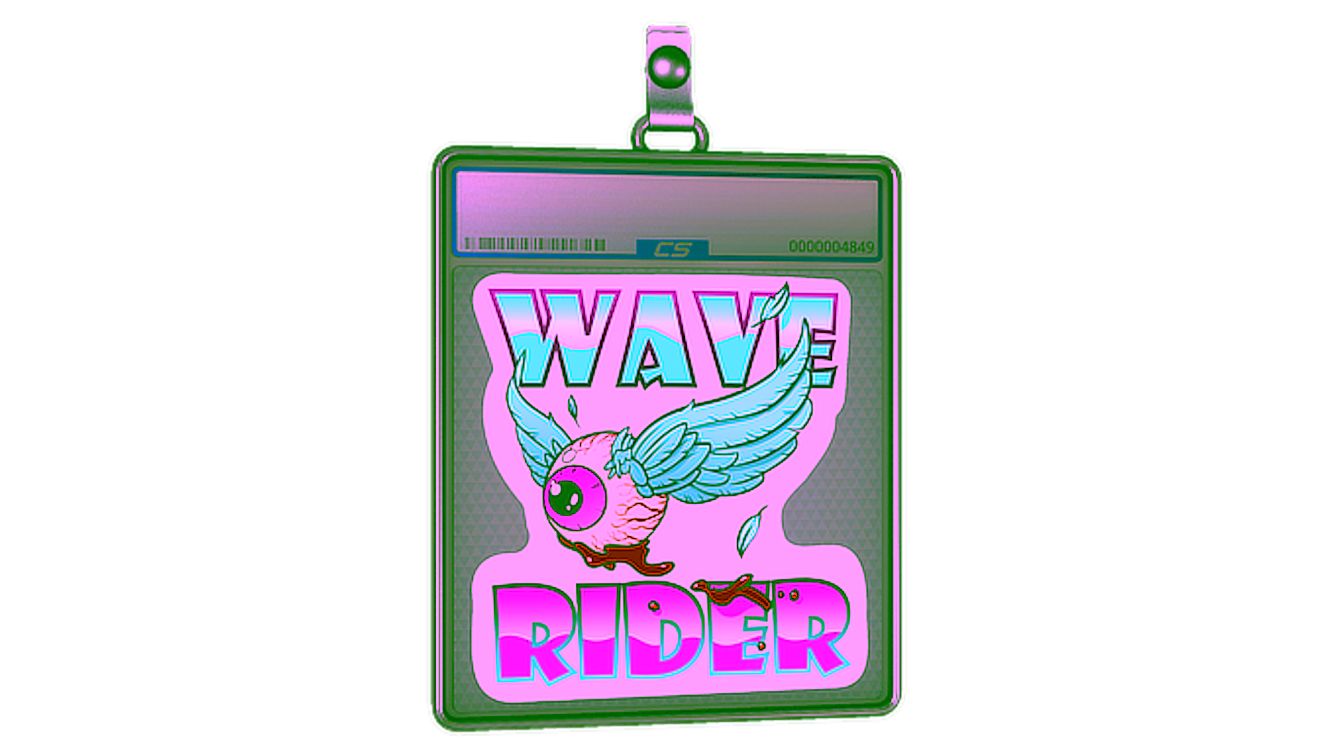 Rodyti Sticker Slab | Miami Wave Rider