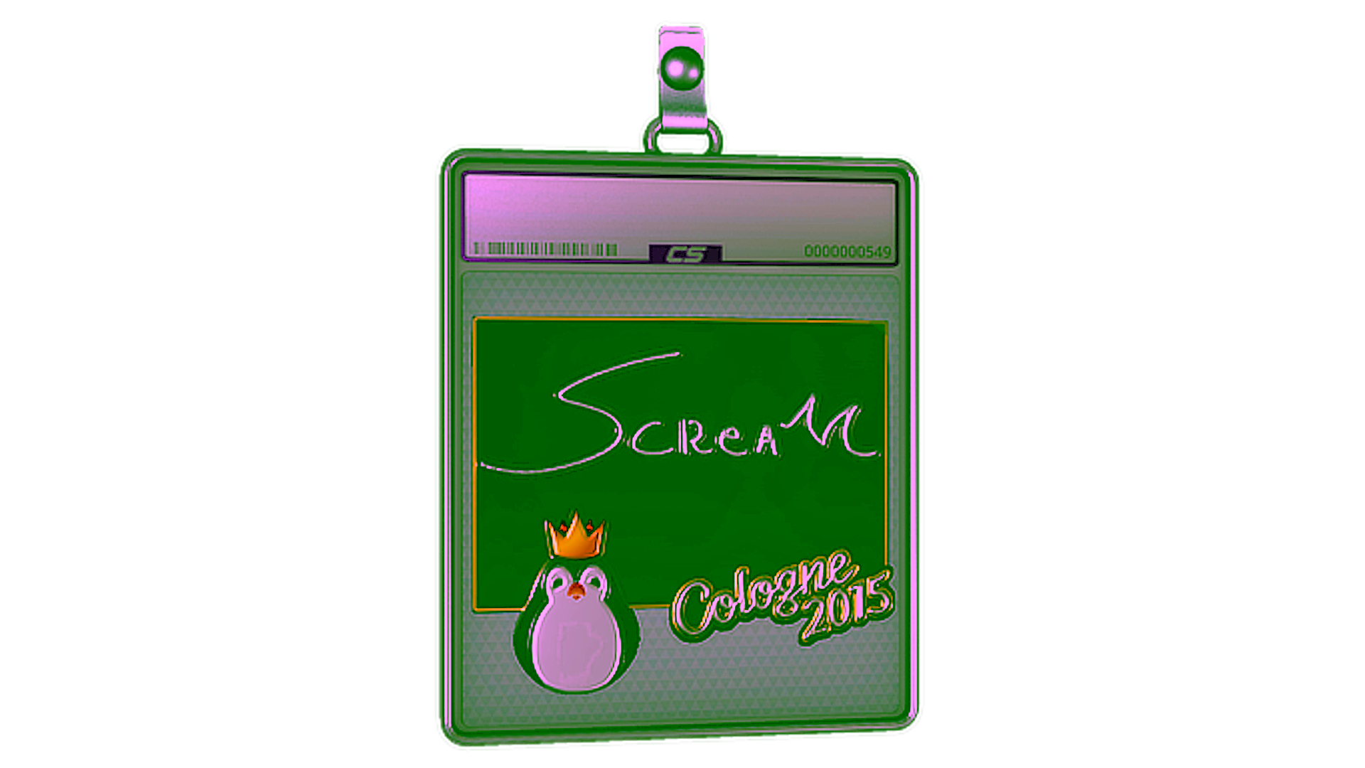 Display for Sticker Slab | ScreaM (Foil) | Cologne 2015