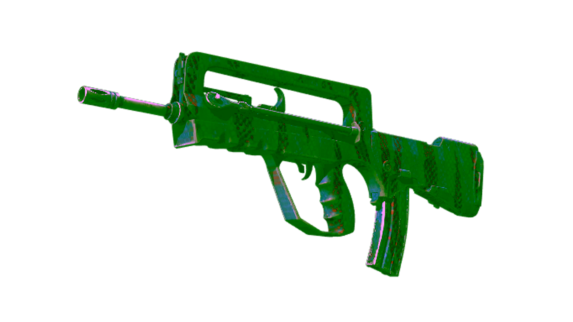 Display for Souvenir FAMAS | Teardown (Well-Worn)