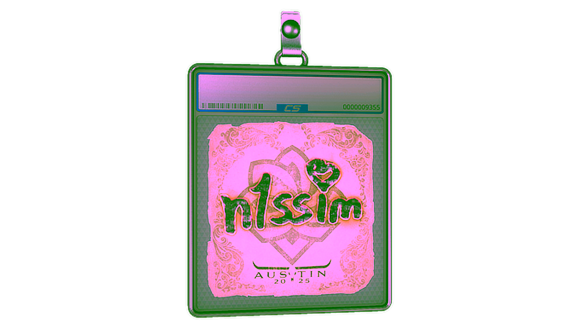 Affichage pour Sticker Slab | n1ssim | Austin 2025