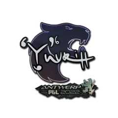 Sticker yuurih Antwerp 2022