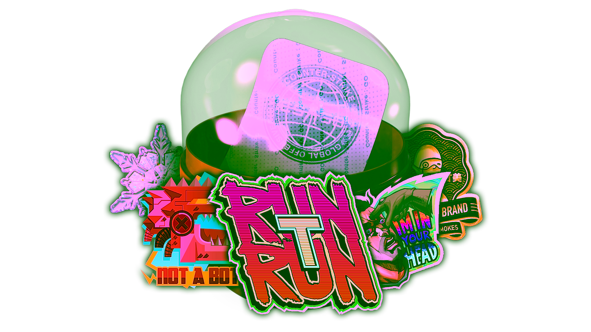 Display for Espionage Sticker Capsule