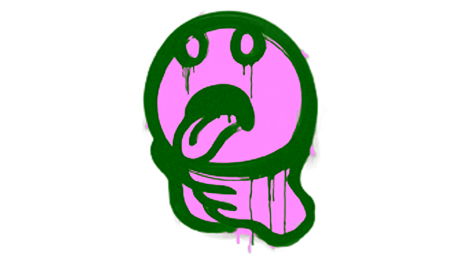 Display for Sealed Graffiti | Choke (War Pig Pink)