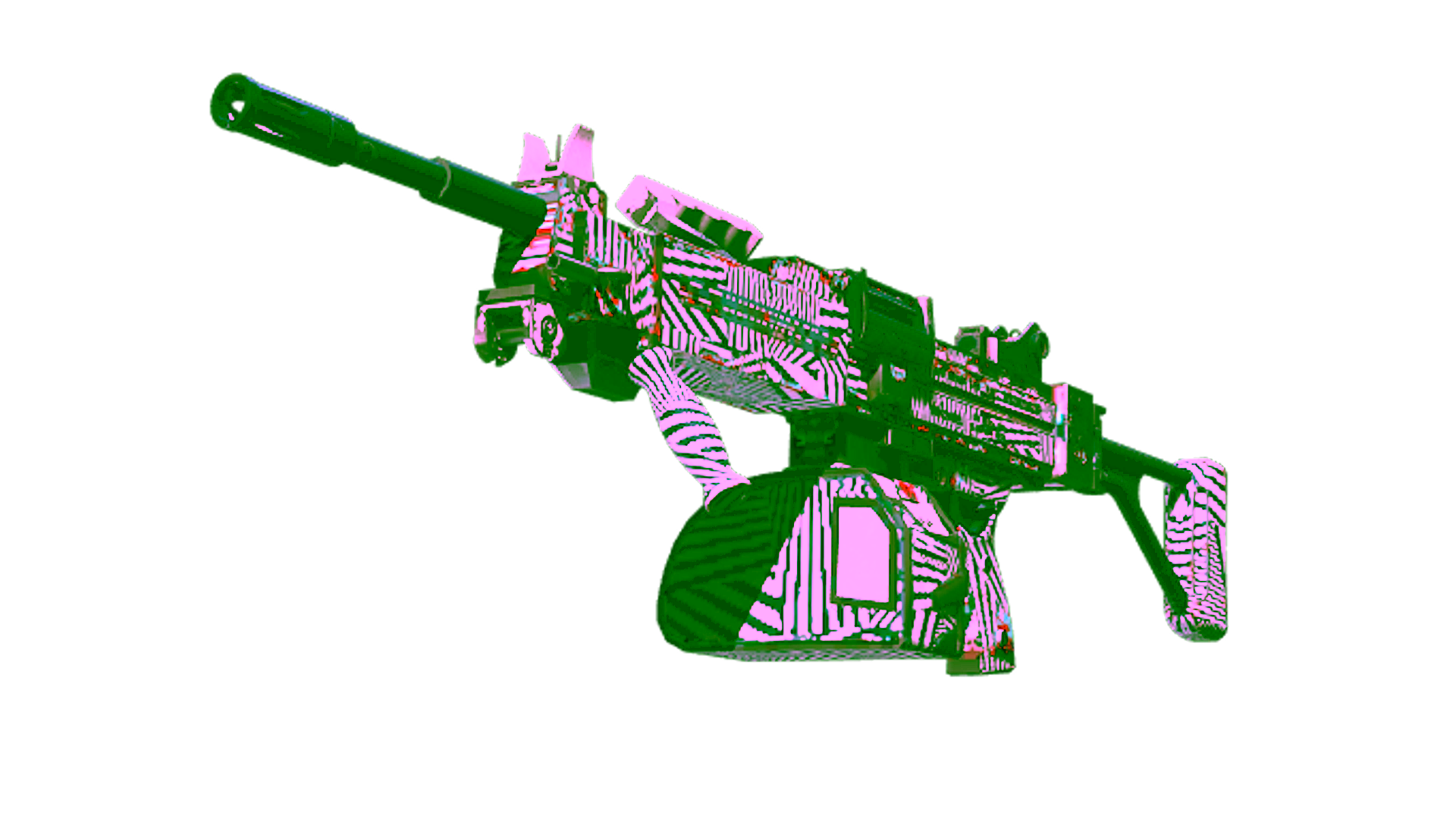 Display for StatTrak™ Negev | Dazzle (Field-Tested)