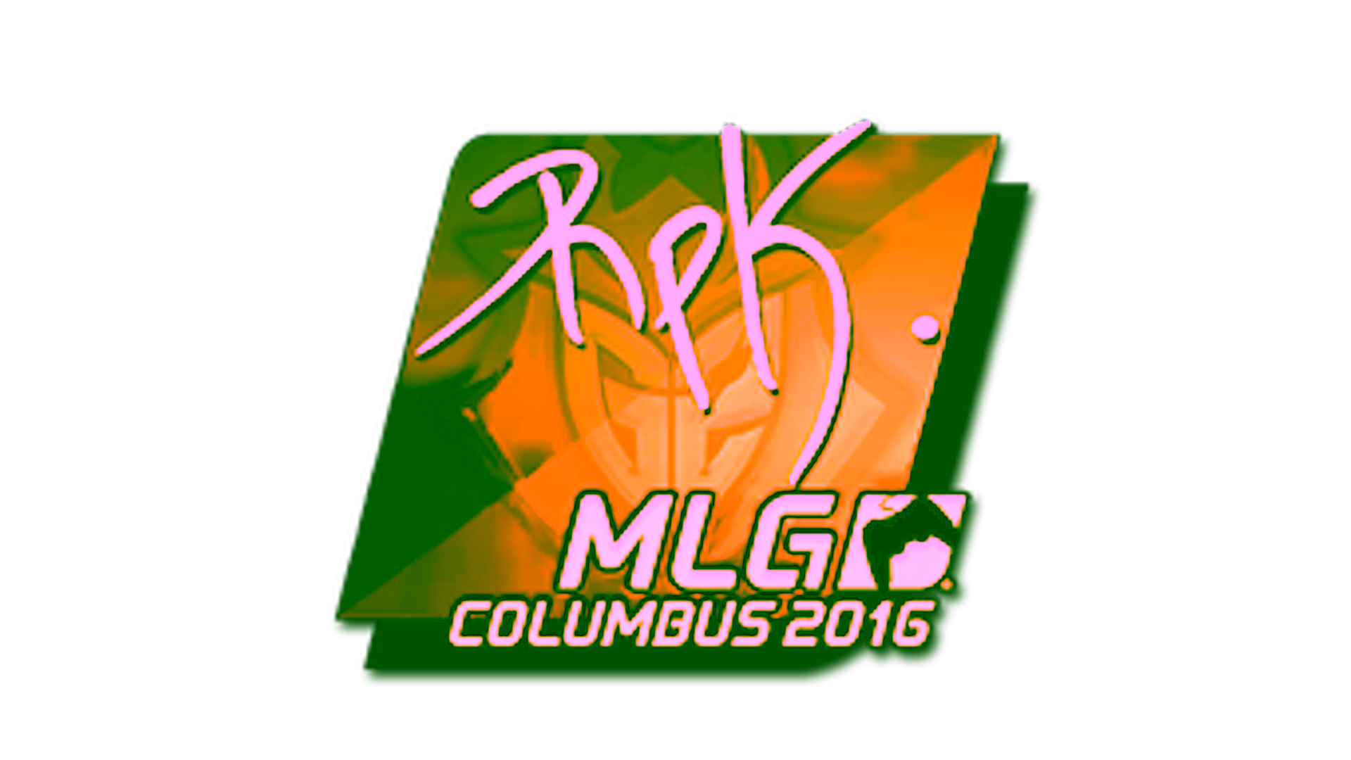 Дисплей для Sticker | RpK (Gold) | MLG Columbus 2016